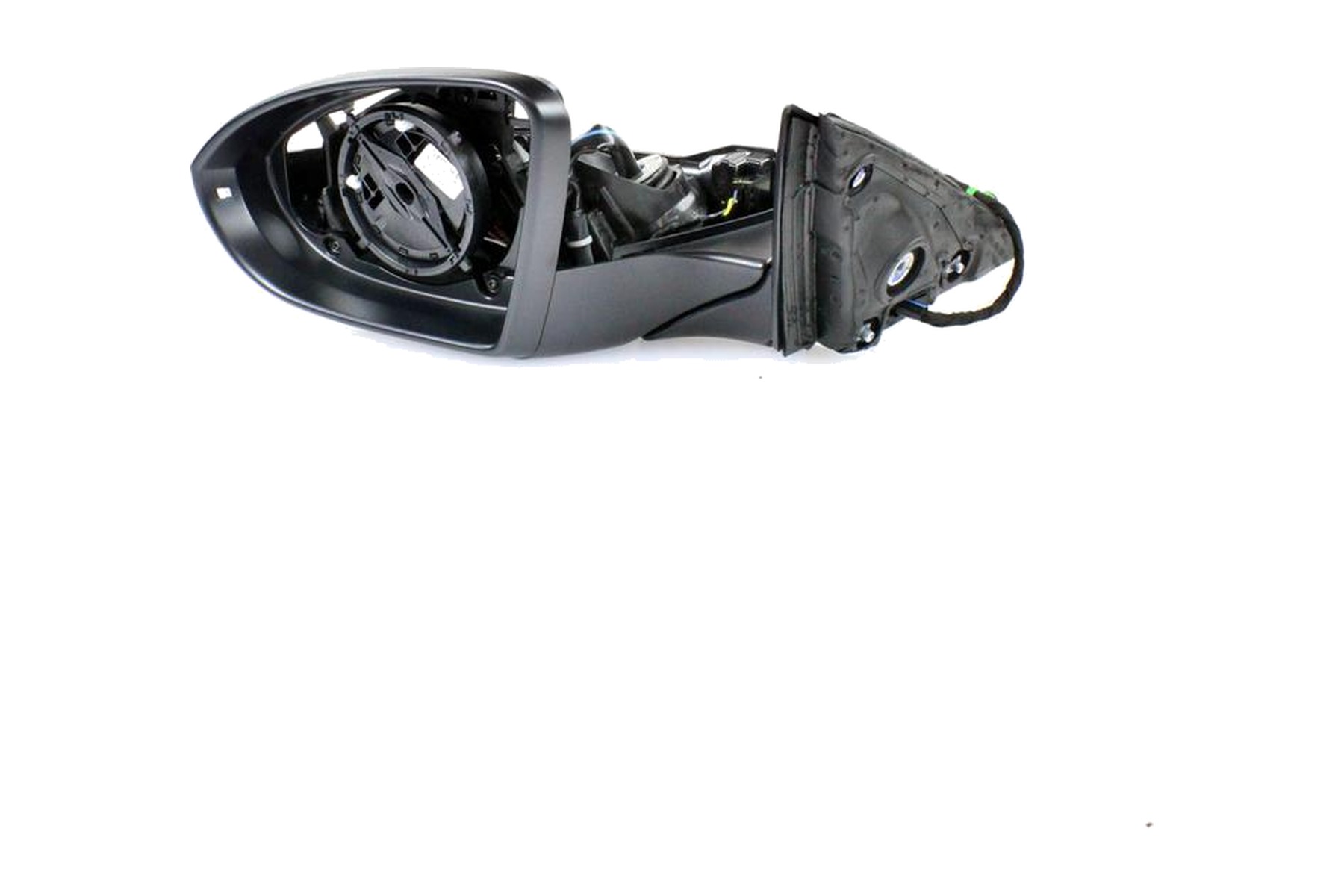 Espelho Retrovisor Preto Esquerdo (Motorista) Elétrico VW 17A857507AQ9B9 - Imagem 3