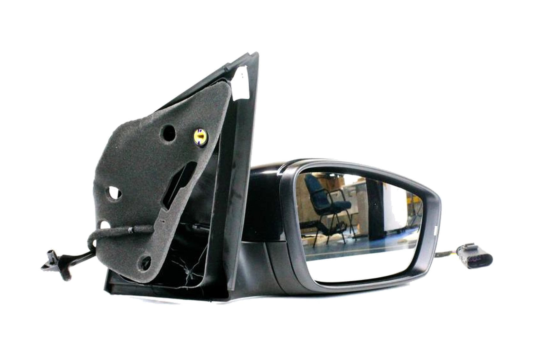 Espelho Retrovisor Preto Direito (Passageiro) Elétrico VW 1SB857508F9B9 - Imagem 23