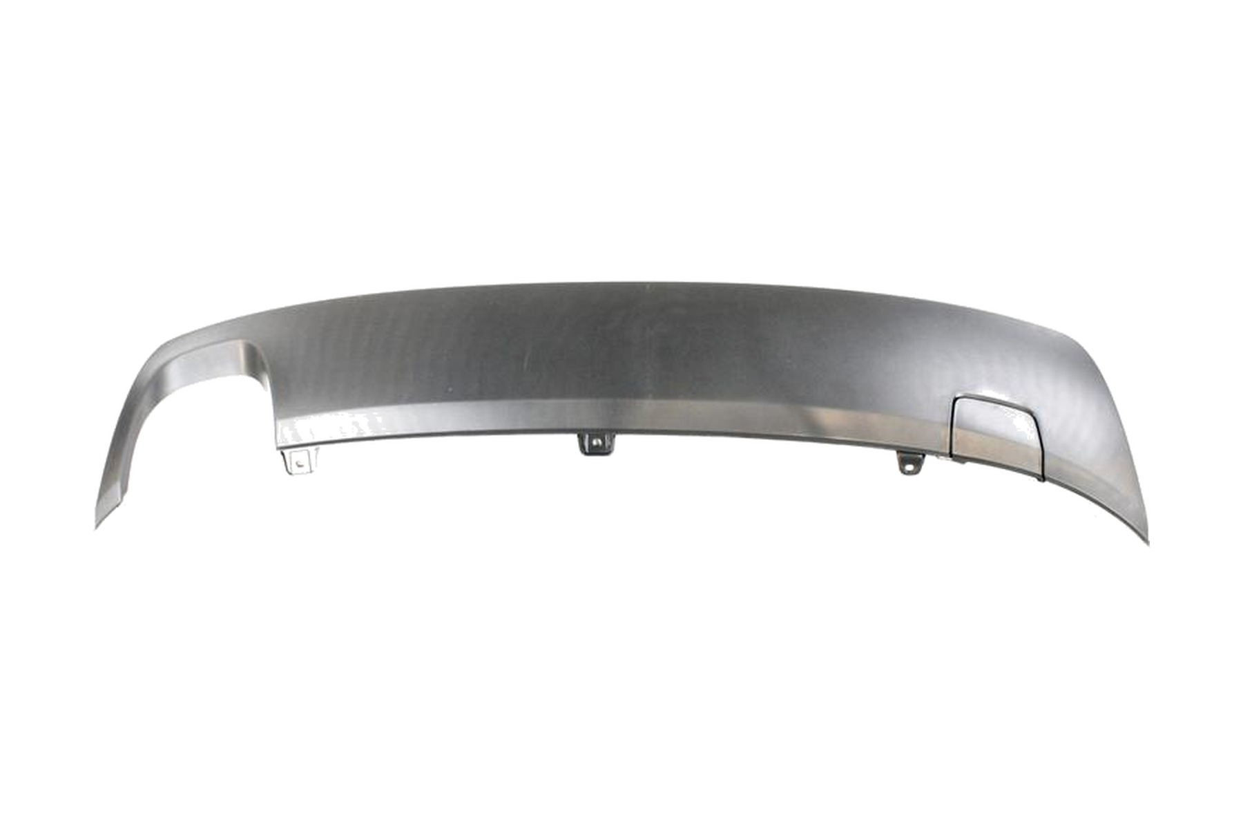 Spoiler Difusor de Para-choque Traseiro Central Texturizado Preto VW 5C6807433J