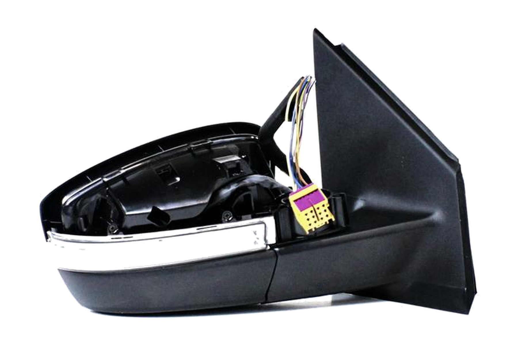 Espelho Retrovisor Preto Direito (Passageiro) Elétrico VW 6QE857508E9B9 - Imagem 12