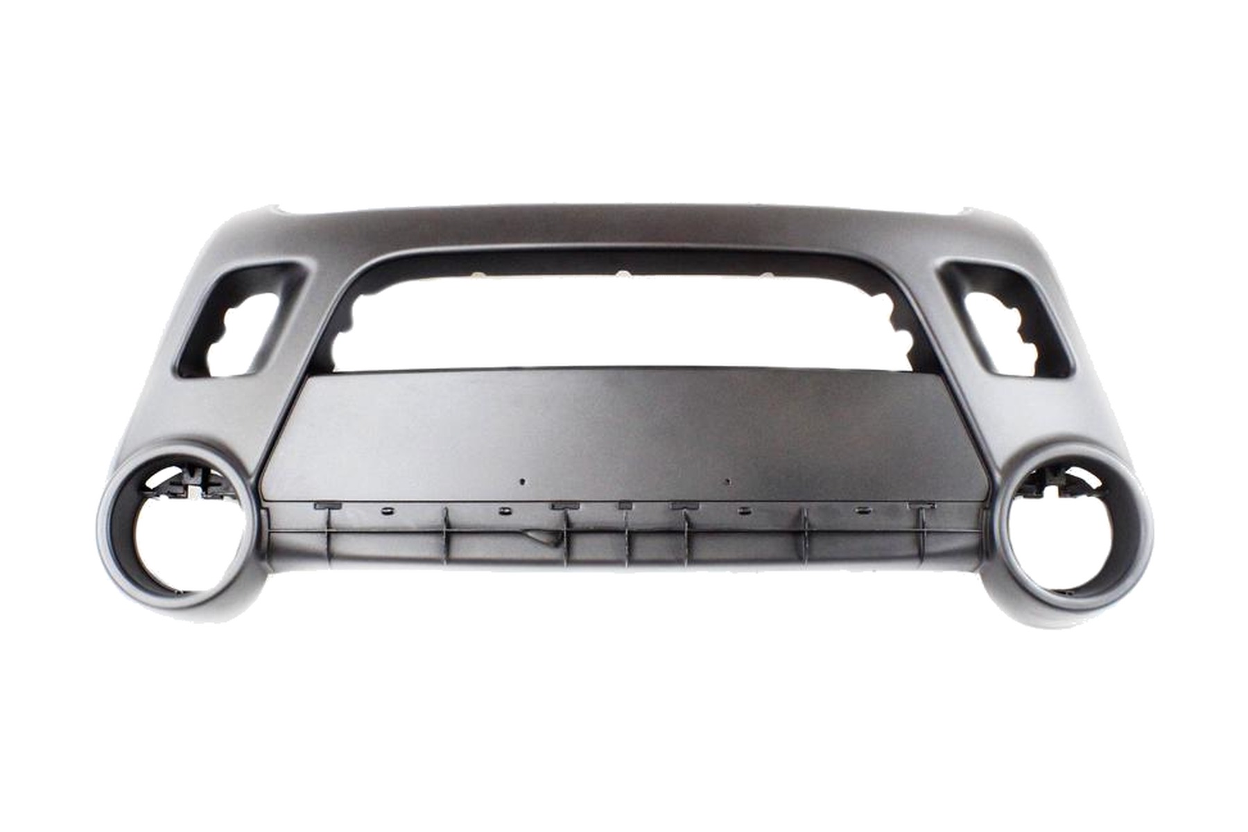 Spoiler Difusor de Para-choque Dianteiro Central Preto Texturizado VW 5Z0807833ATHZ - Imagem 2