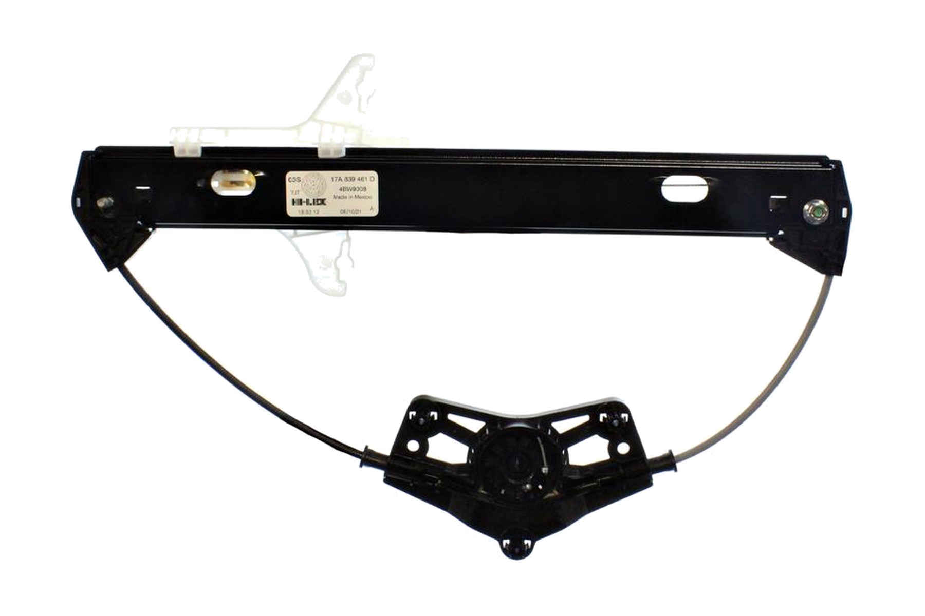 Máquina de Acionamento de Vidro Elétrico Dianteiro Esquerdo (Motorista) VW 17A839461D
