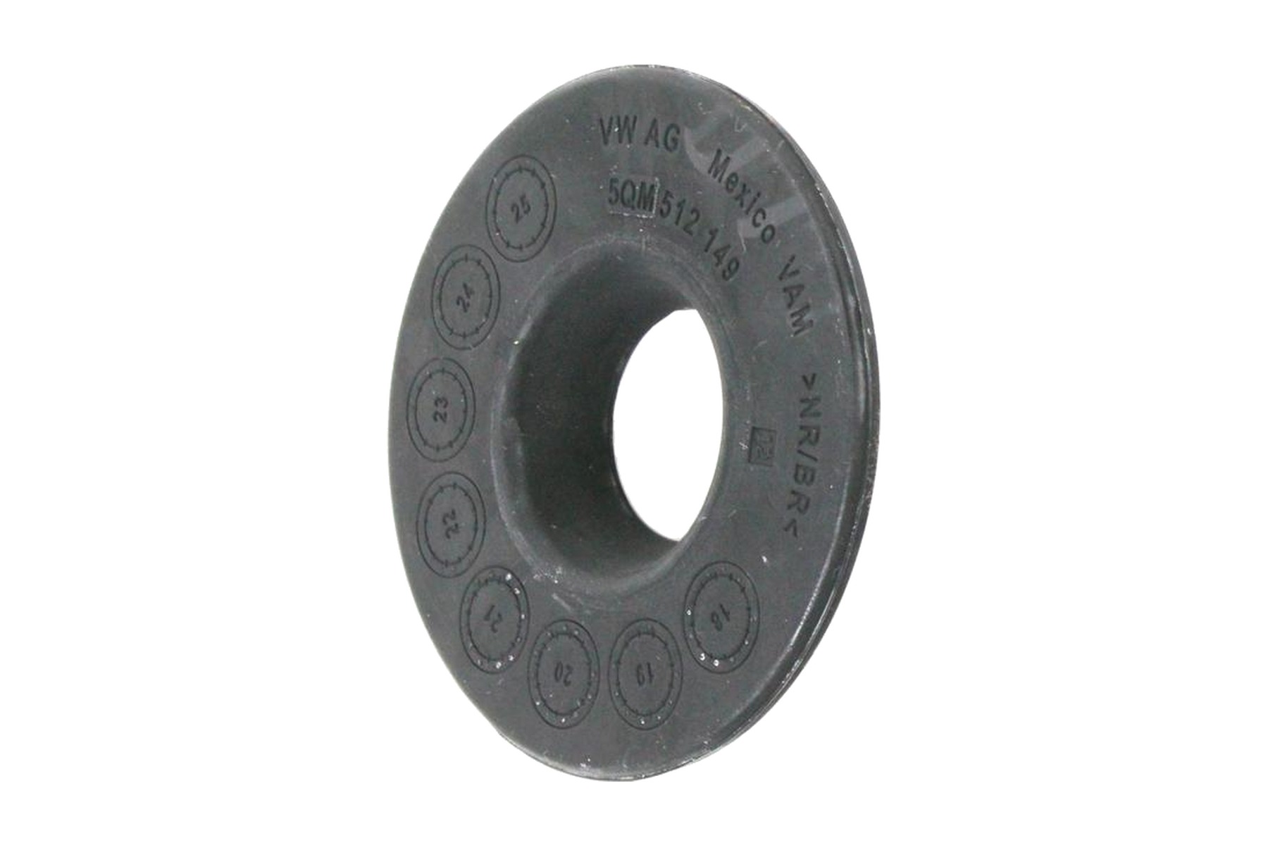 Calço de Mola de Suspensão Traseiro Superior VW 5QM512149 - Imagem 2