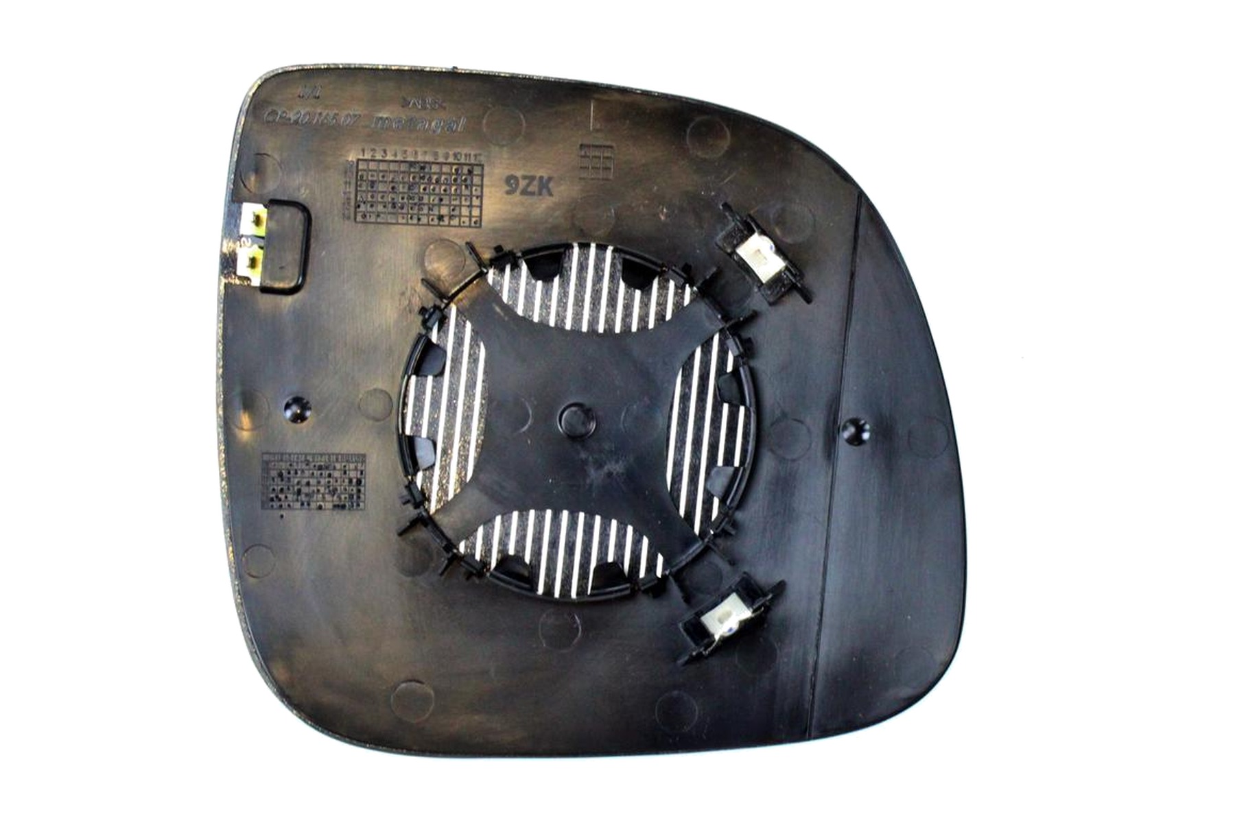 Vidro de Espelho Retrovisor Esquerdo (Motorista) VW 2H0857521Q - Imagem 2