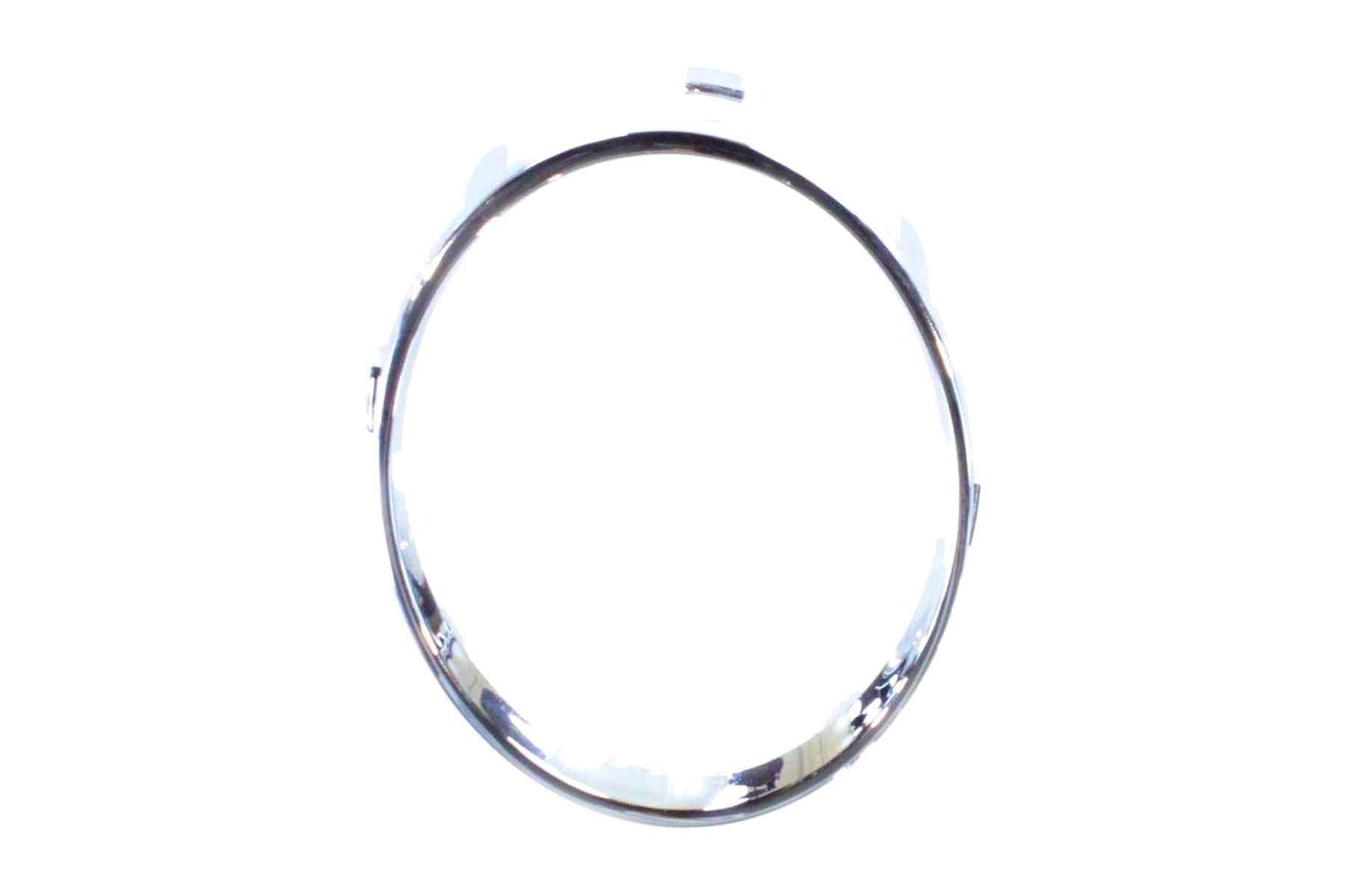 Friso de Moldura de Farol de Milha Cromado Brilhante Direito (Passageiro) Dianteiro VW 5Z0853658E739
