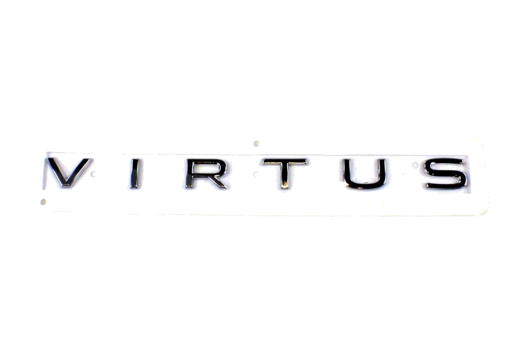 Emblema de Tampa de Porta-mala Virtus Cromo Brilhante VW 6EC853687A2ZZ