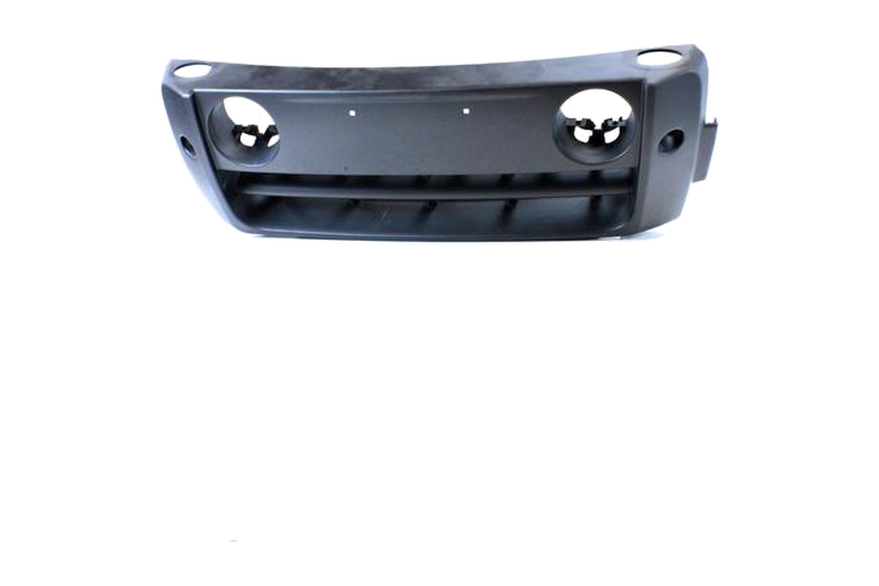 Spoiler Difusor de Para-choque Dianteiro Central Preto Texturizado VW 5Z080783355U - Imagem 2