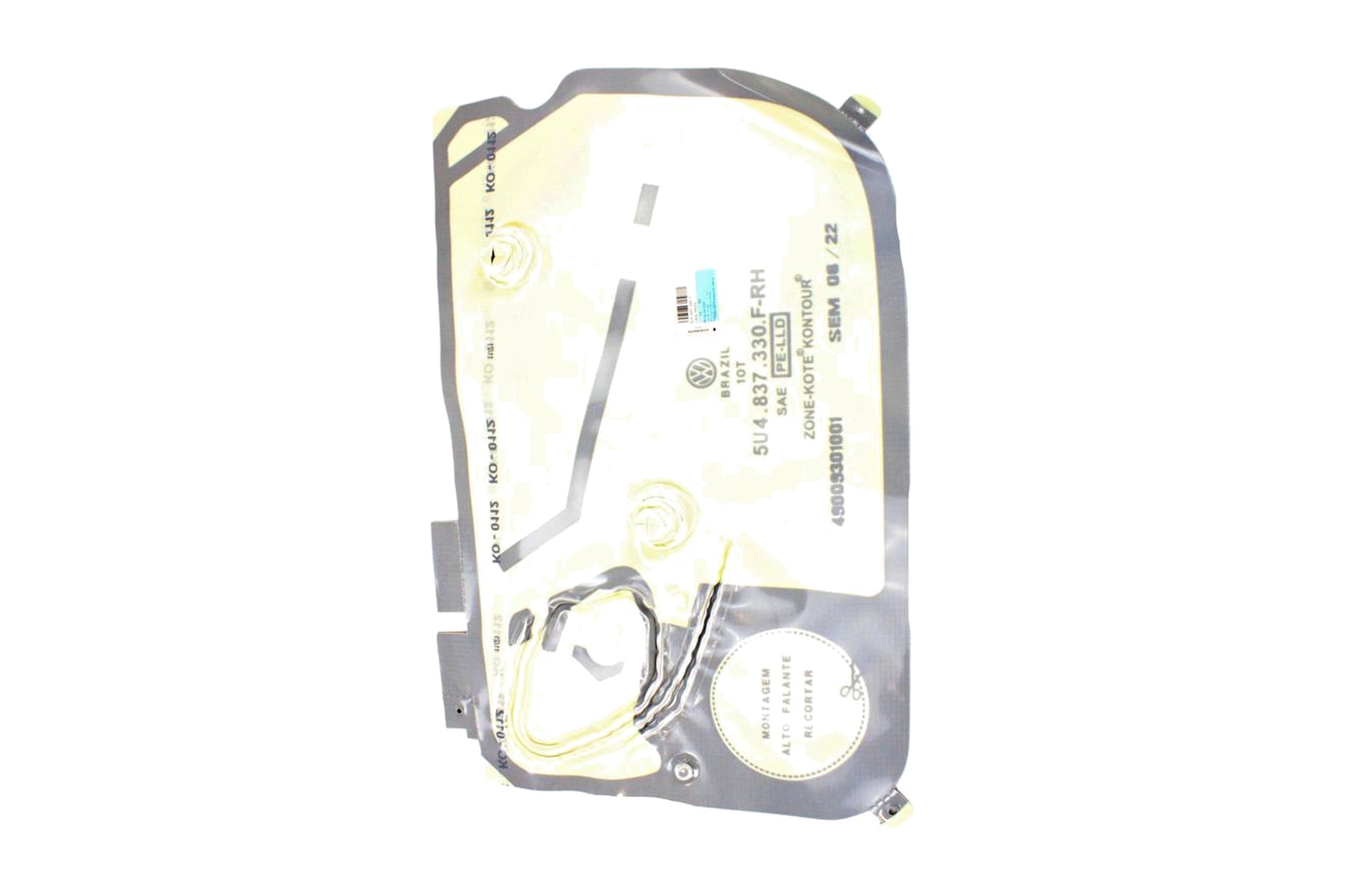 Capa de Proteção de Porta VW 5U4837330F - Imagem 2