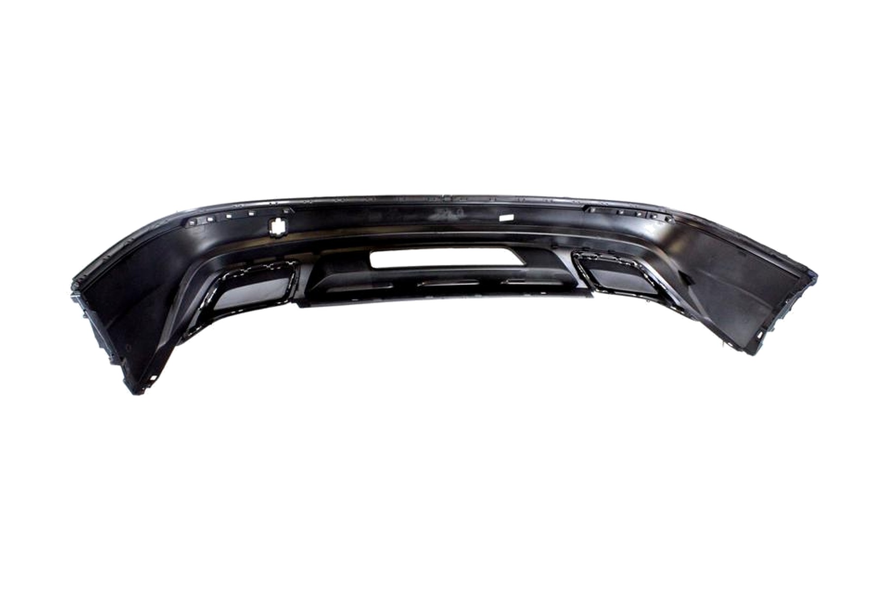 Spoiler Difusor de Para-choque Traseiro Central Preto Texturizado VW 5NN807521F9B9 - Imagem 4