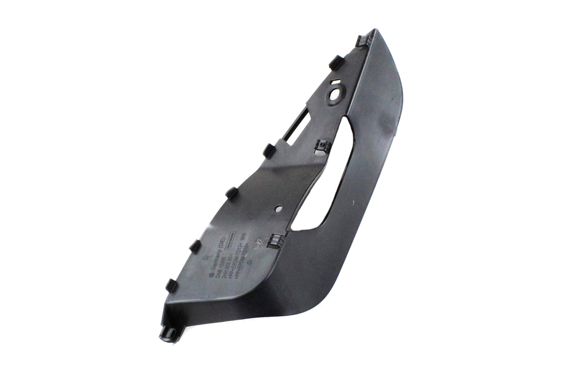 Spoiler Difusor de Para-choque Dianteiro Direito (Passageiro) Preto Texturizado VW 2HH8059049B9 - Imagem 28