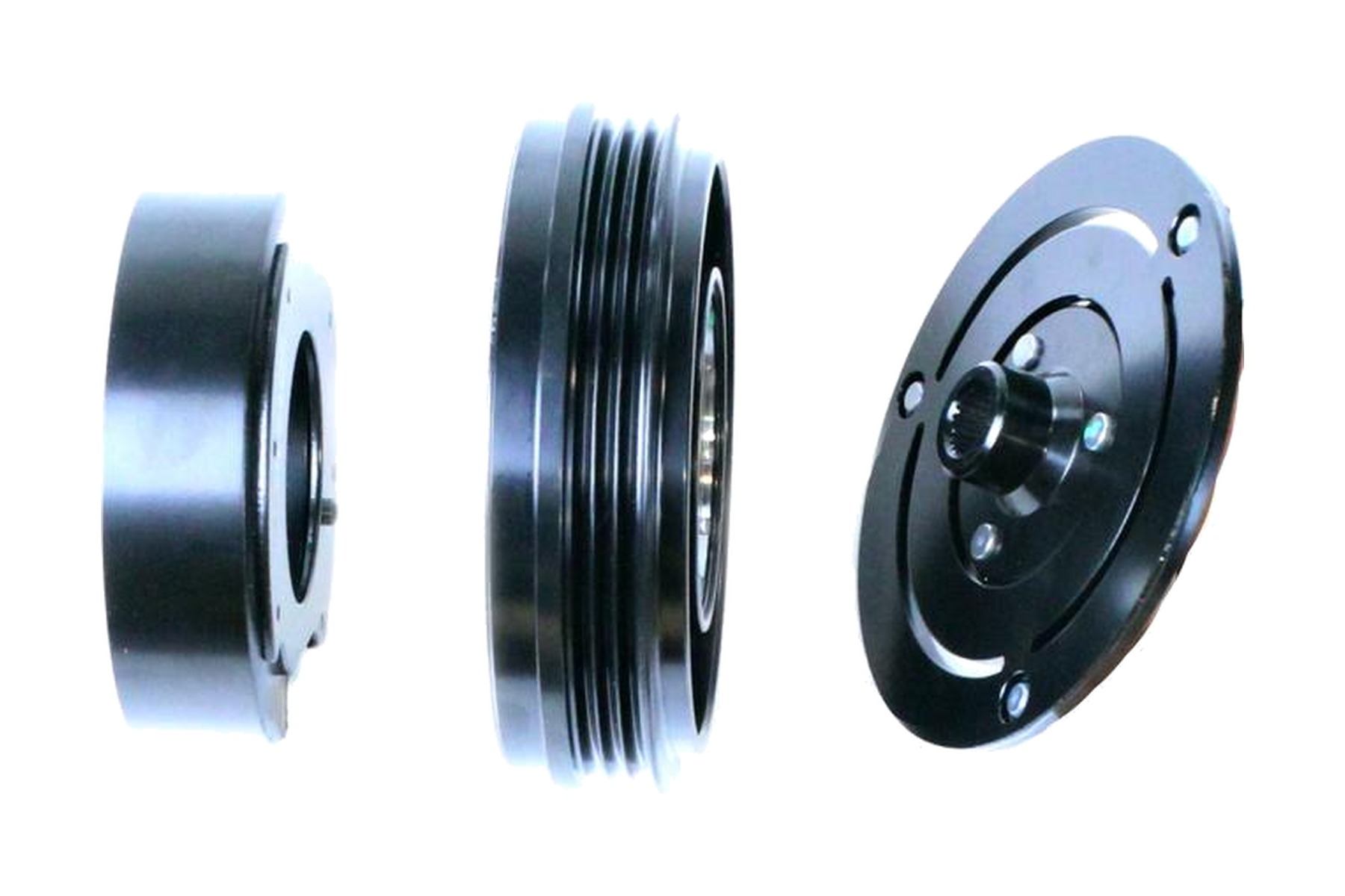 Bobina Magnética de Acoplamento de Compressor de Ar Condicionado VW 5U0820811 - Imagem 3
