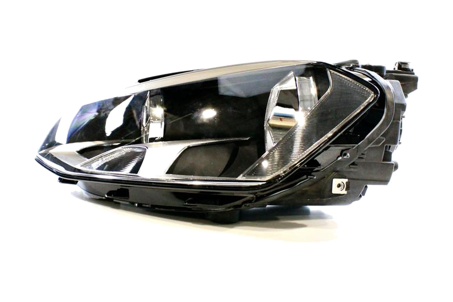 Farol Máscara Negra Esquerdo (Motorista) VW 5G1941005E - Imagem 3