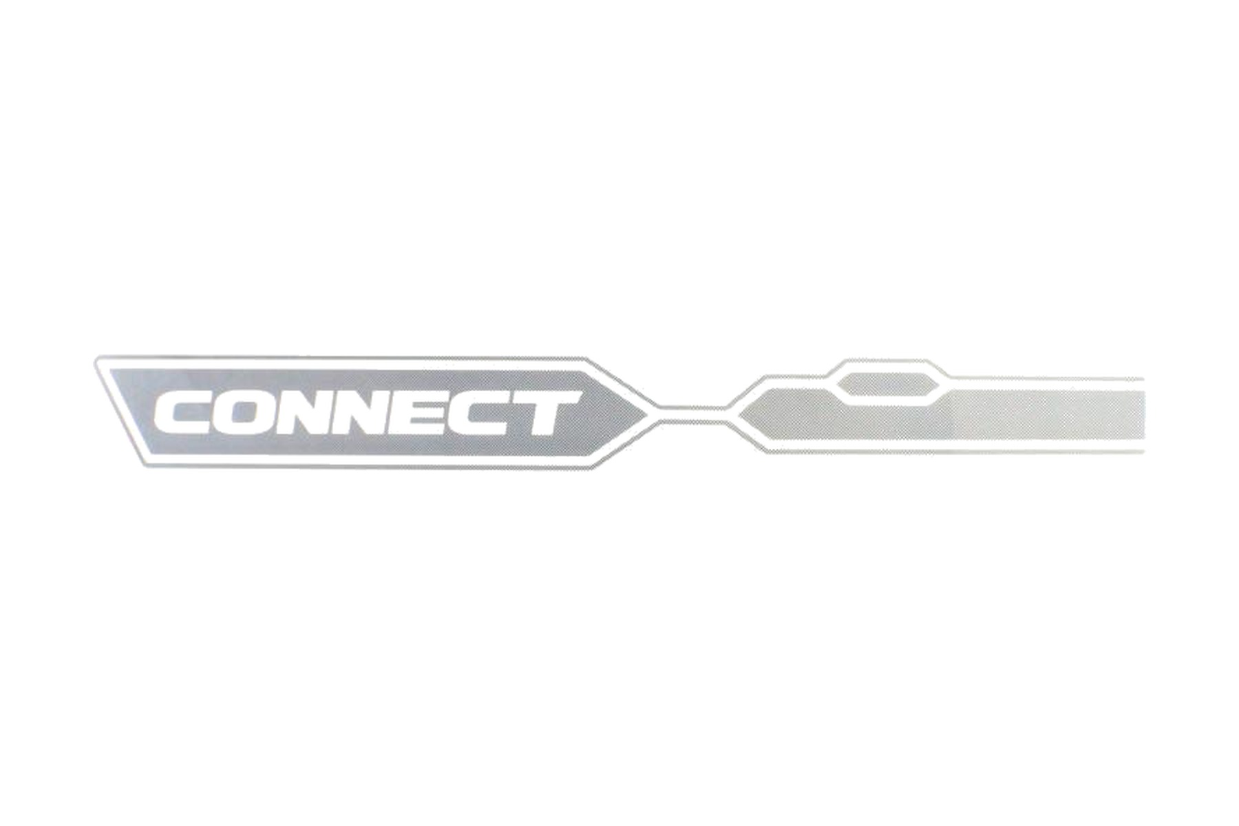 Adesivo de Porta Traseiro Direito (Passageiro) Connect Cinza VW 5Z4853414Q60U