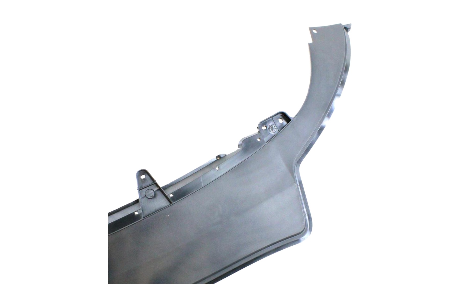 Spoiler Difusor de Para-choque Dianteiro Central Preto Texturizado VW 5C68059039B9 - Imagem 3