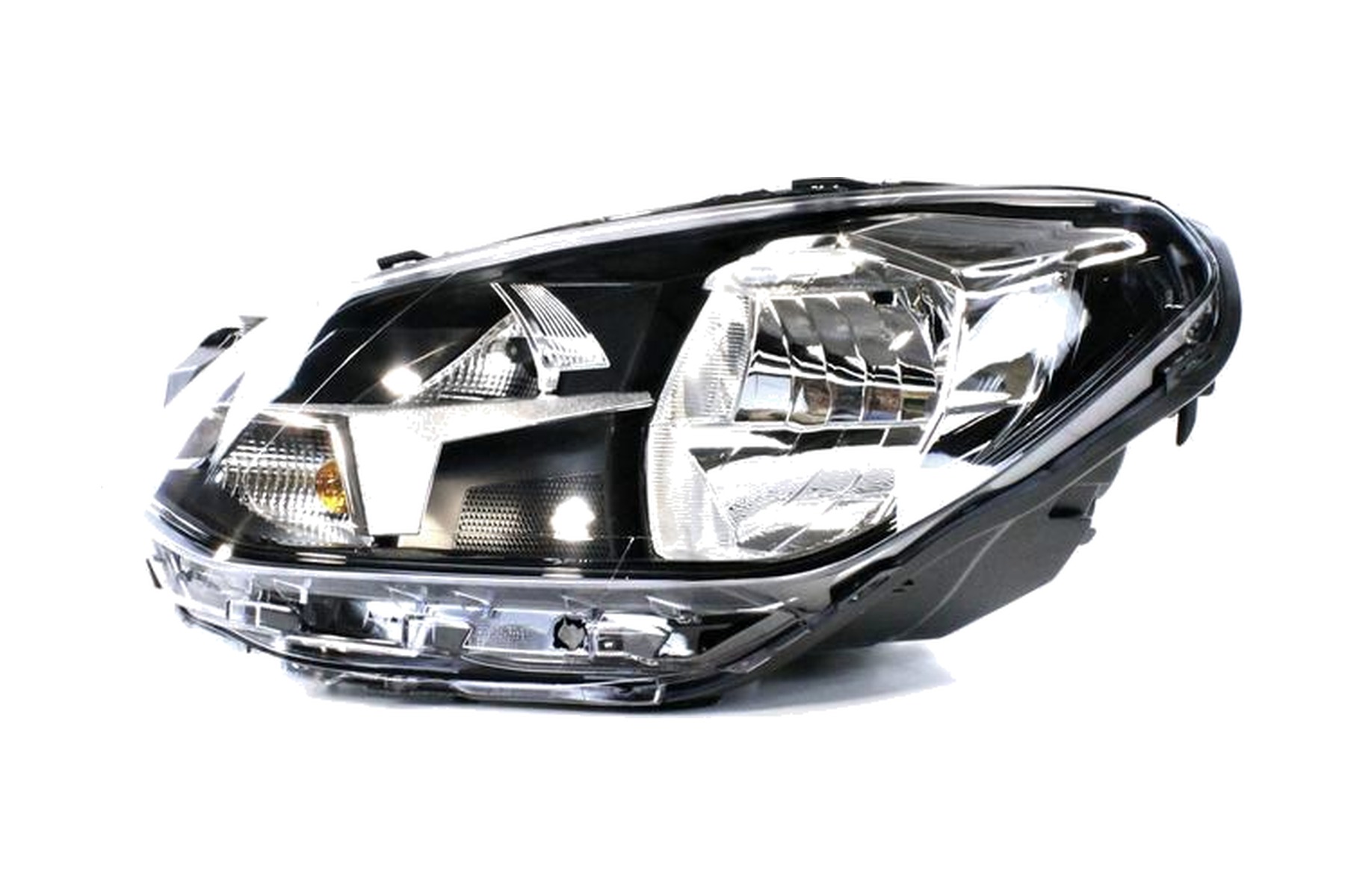 Farol Esquerdo (Motorista) Máscara Negra VW 1SB941015D - Imagem 2