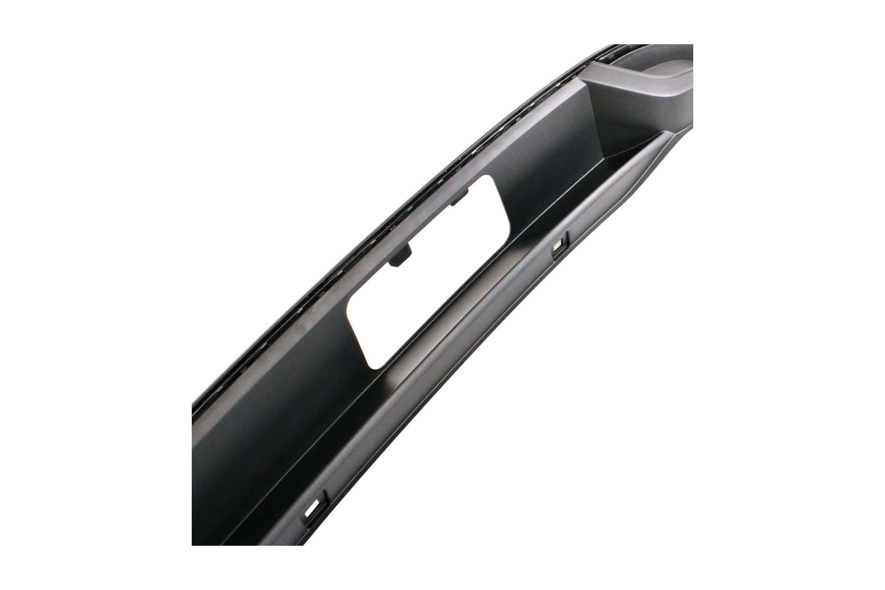 Spoiler Difusor de Para-choque Traseiro Central Preto Texturizado VW 5GB807568B9B9 - Imagem 3