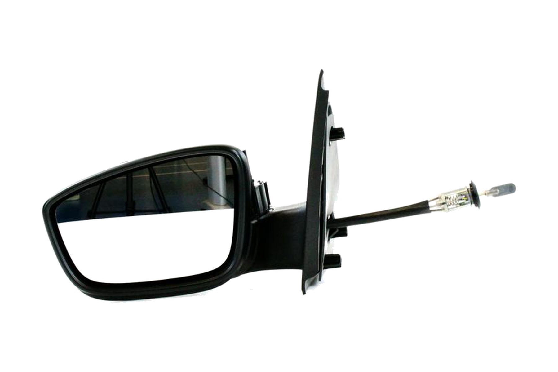 Espelho Retrovisor Preto Esquerdo (Motorista) Manual VW 5U7857507B1NN