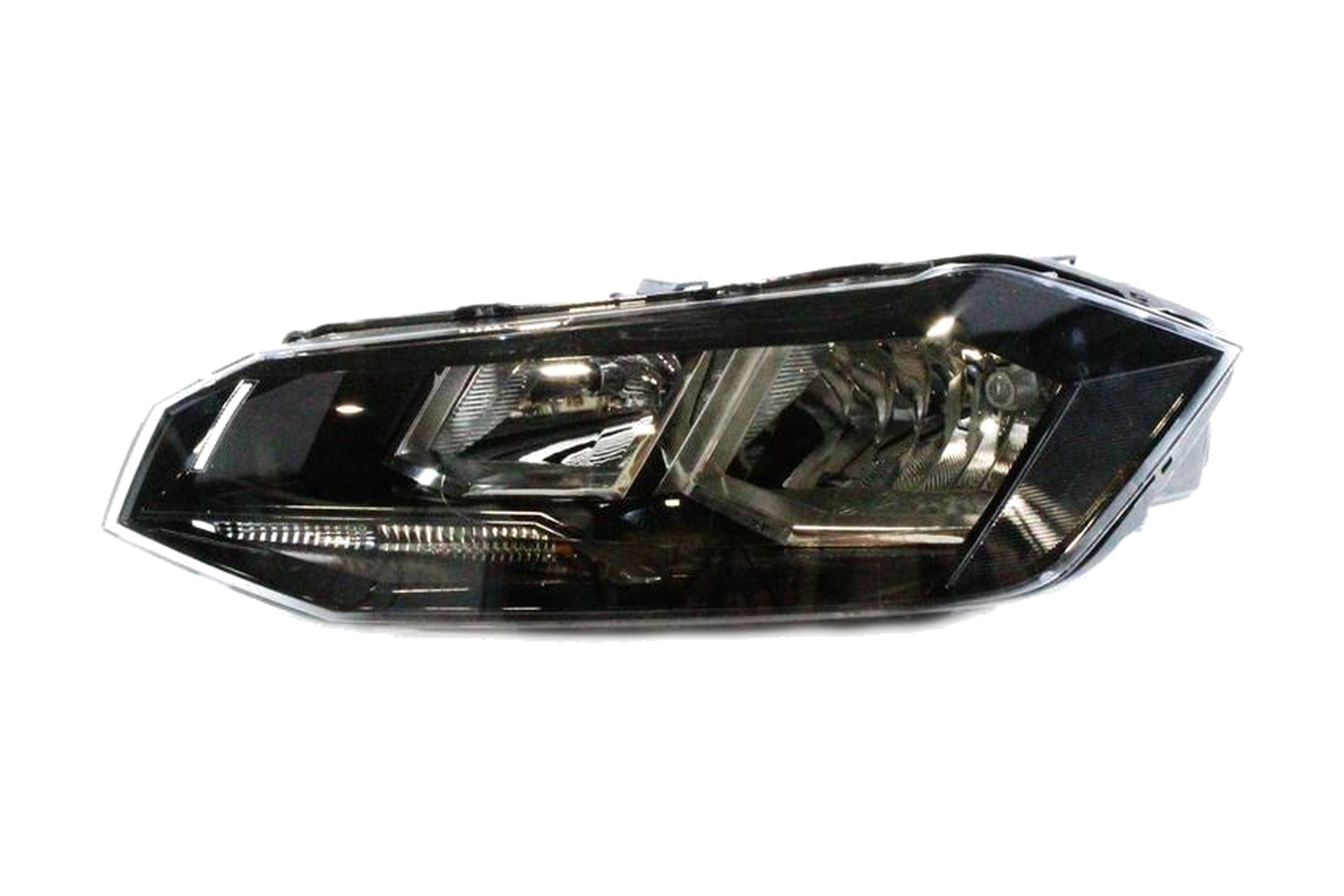 Farol Esquerdo (Motorista) Máscara Negra VW 6EA941005D - Imagem 2