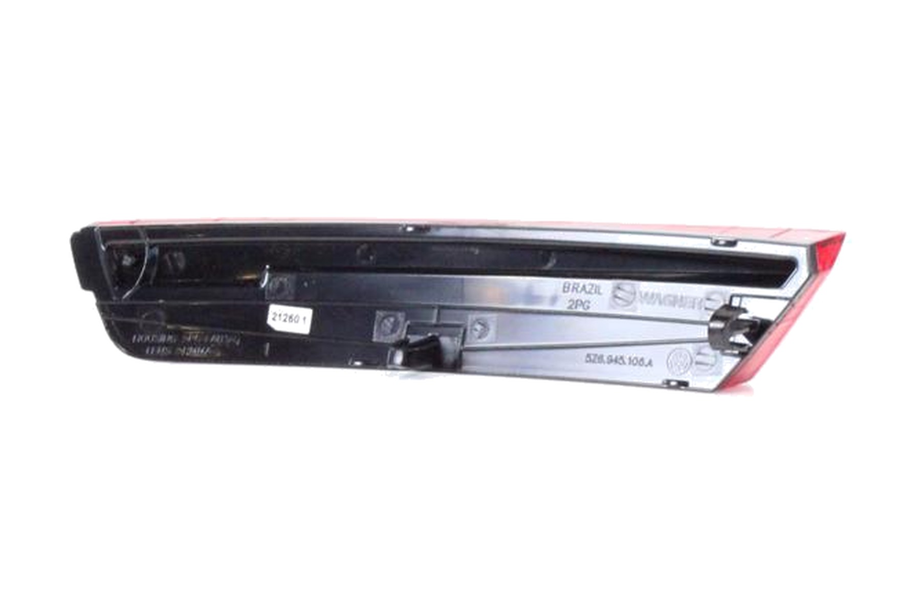 Refletor de Para-choque Vermelho Traseiro Direito (Passageiro) VW 5Z6945106A - Imagem 14