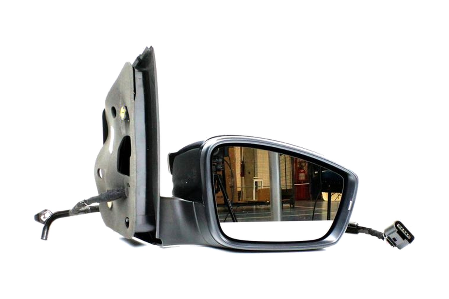 Espelho Retrovisor Preto Direito (Passageiro) Elétrico VW 1SB857508G9B9