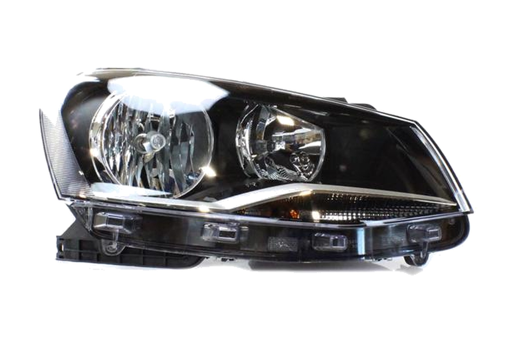 Farol Máscara Negra Direito (Passageiro) VW 5U0941008D - Imagem 2