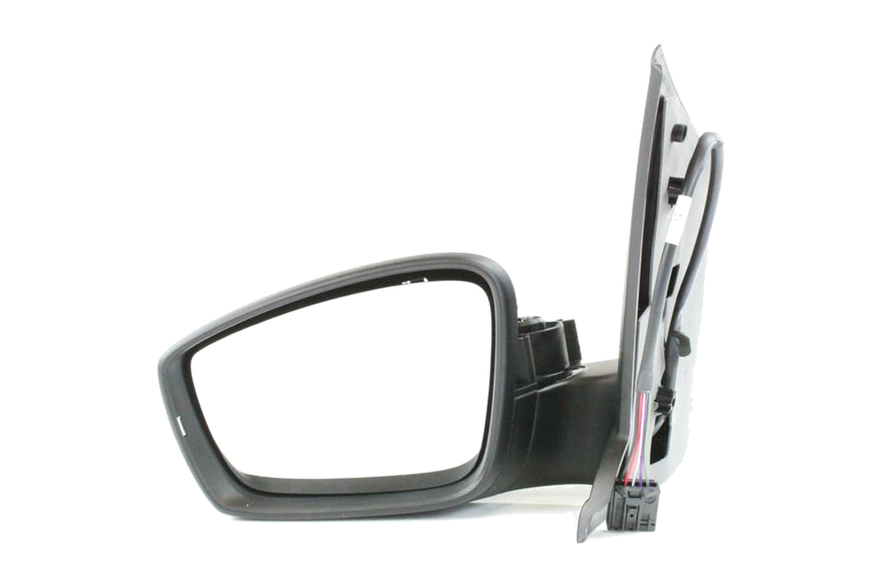 Espelho Retrovisor Preto Esquerdo (Motorista) Elétrico VW 5Z1857507H9B9