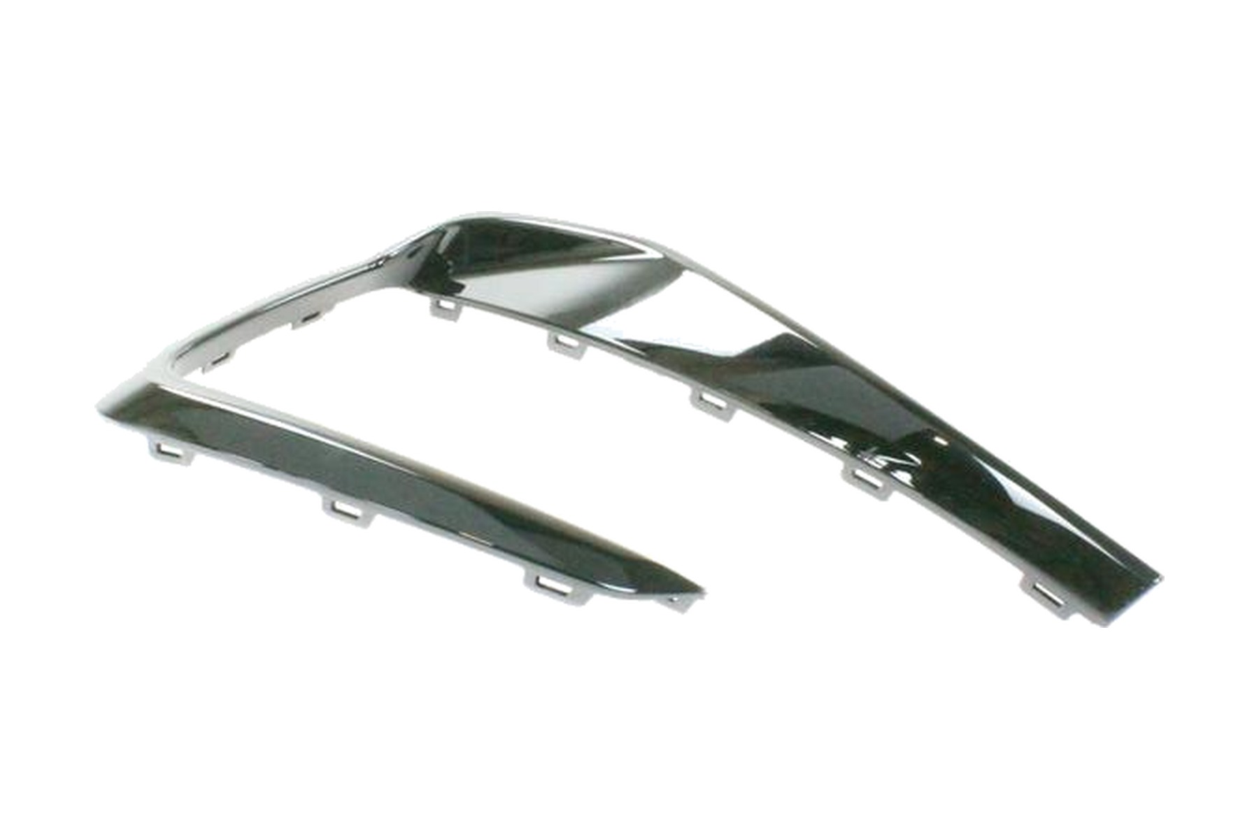 Friso de Moldura de Farol de Milha Preto Brilhante Esquerdo (Motorista) Dianteiro VW 2G0853711041 - Imagem 4