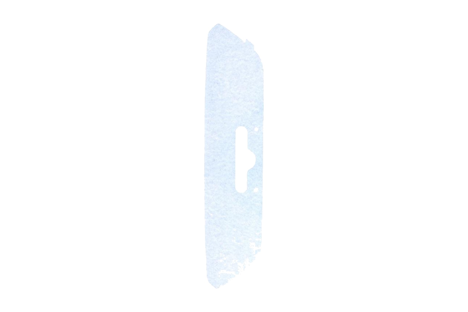 Adesivo de Alojamento de Placa de Para-choque Traseiro VW 5U6807423B01C - Imagem 3