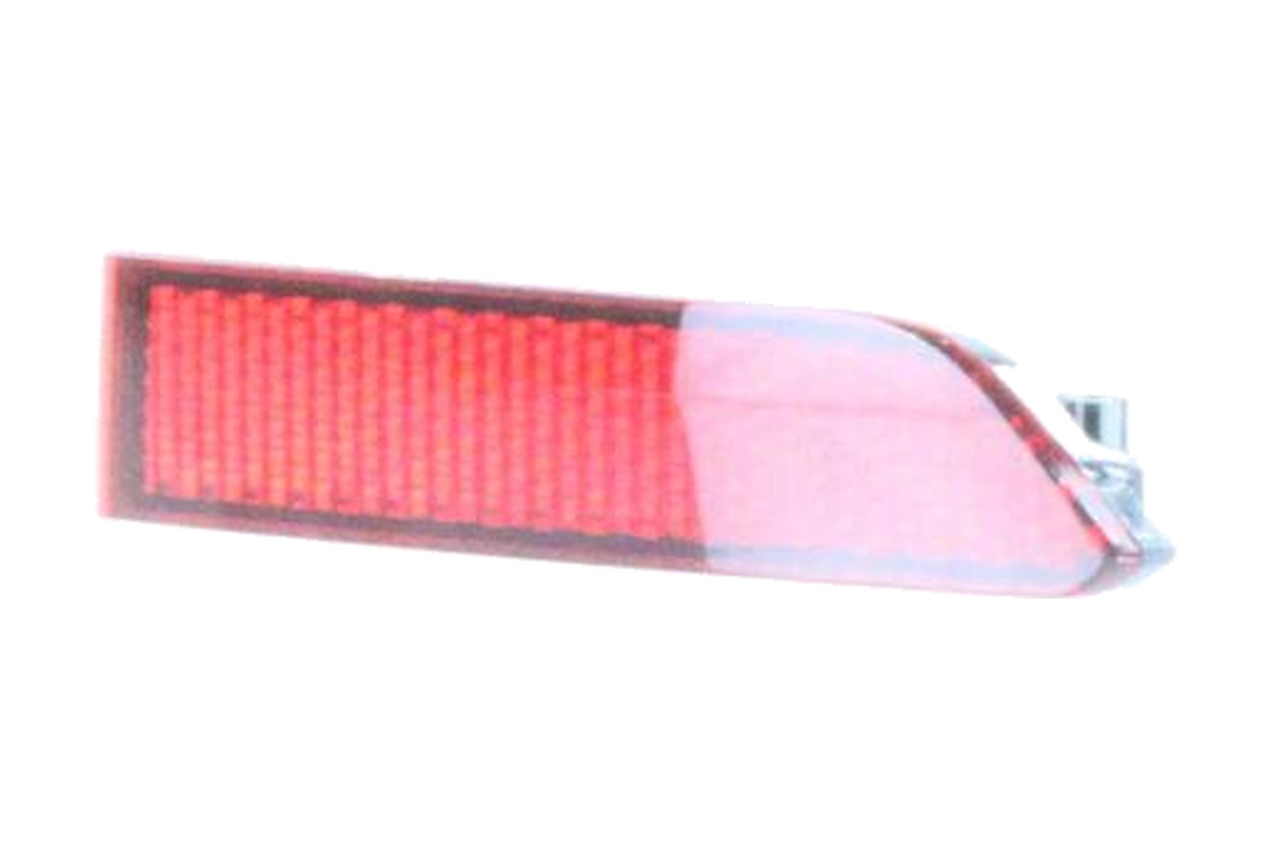Refletor de Para-choque Vermelho Traseiro Direito (Passageiro) VW 5NA945104 - Imagem 3