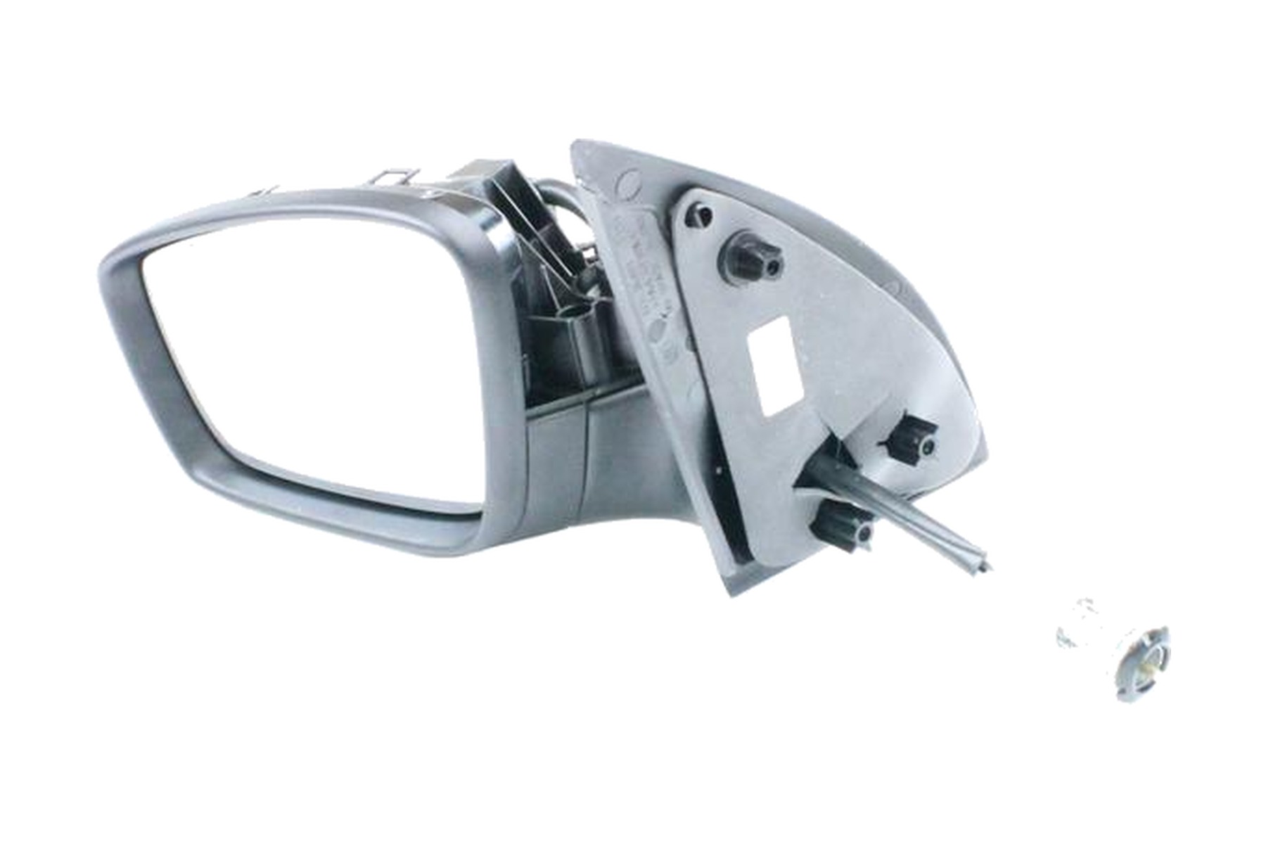 Espelho Retrovisor Preto Esquerdo (Motorista) Manual VW 5U1857507K9B9 - Imagem 3