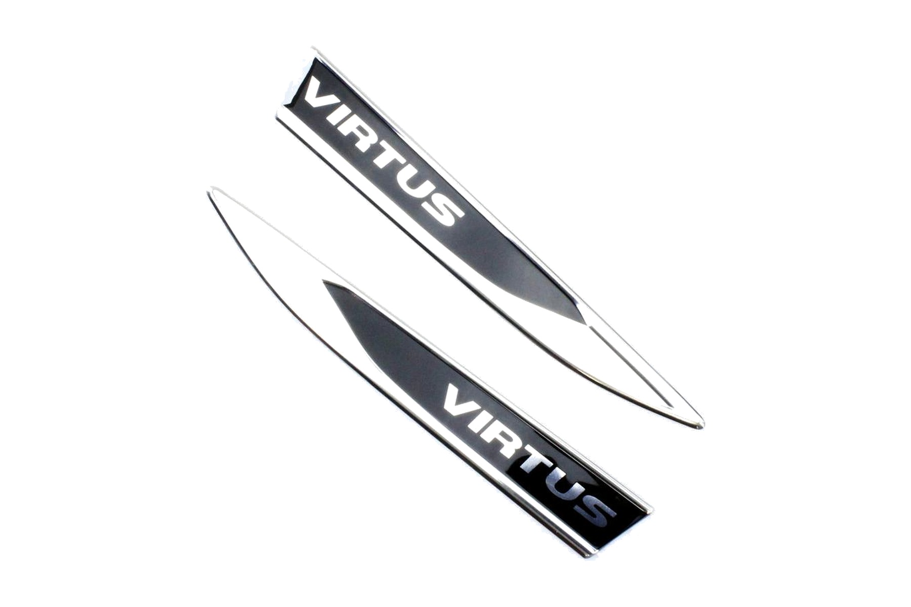 Emblema de Para-lama Direito (Passageiro) Esquerdo (Motorista) Virtus VW 6EC064317 - Imagem 2