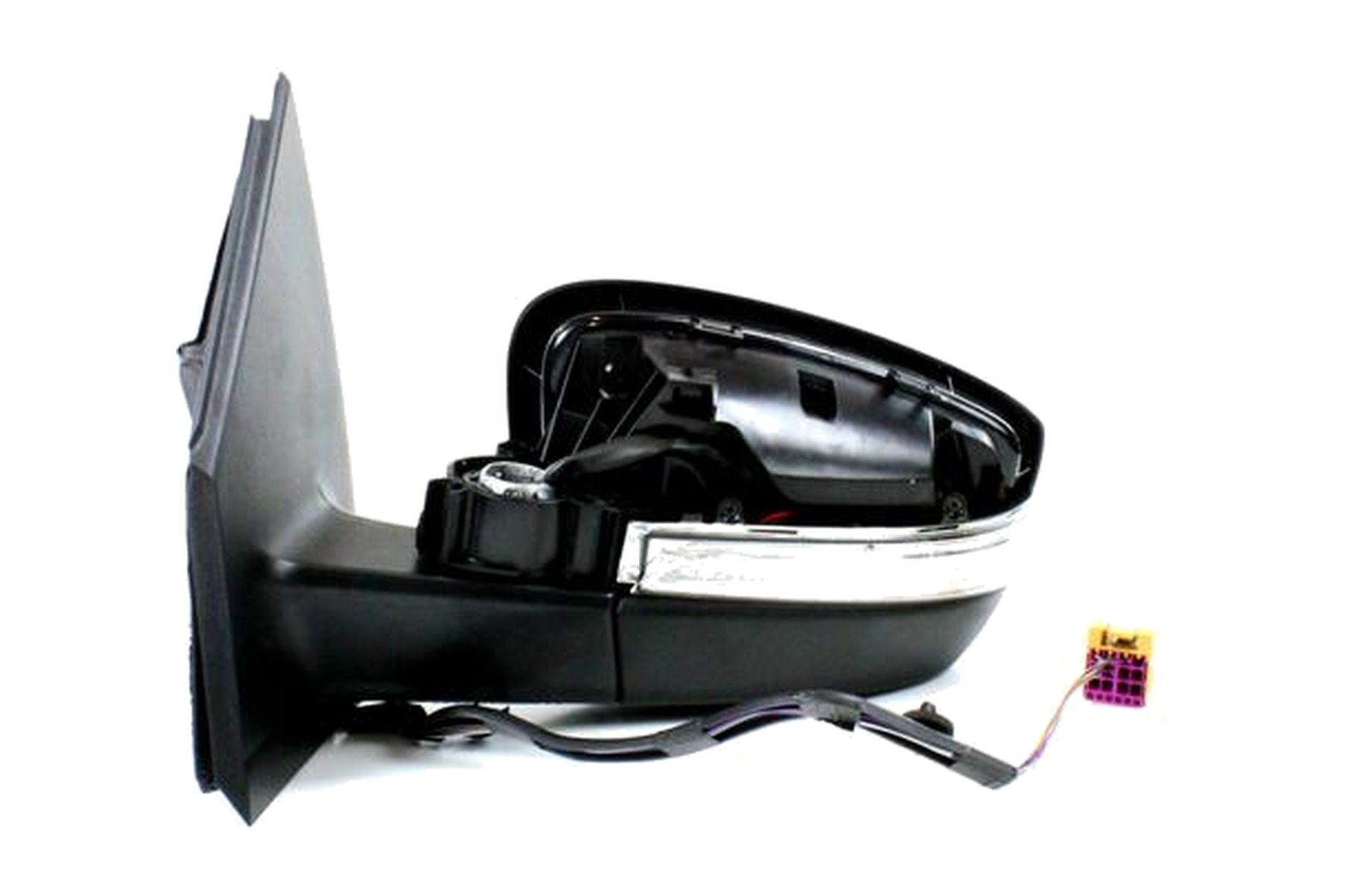 Espelho Retrovisor Preto Esquerdo (Motorista) Elétrico VW 6QE857507C9B9 - Imagem 13
