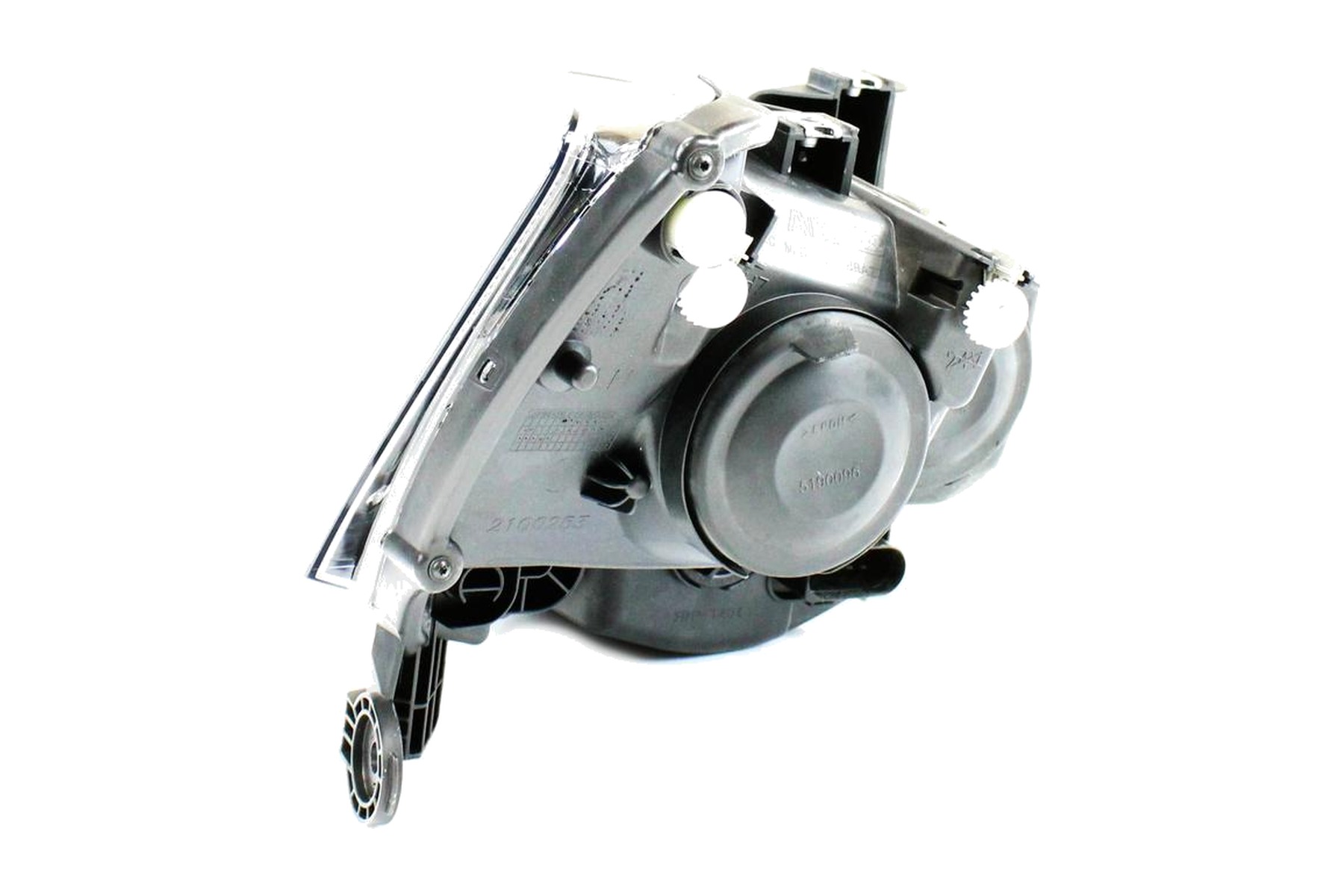 Farol Máscara Negra Esquerdo (Motorista) VW 5Z0941007A - Imagem 2