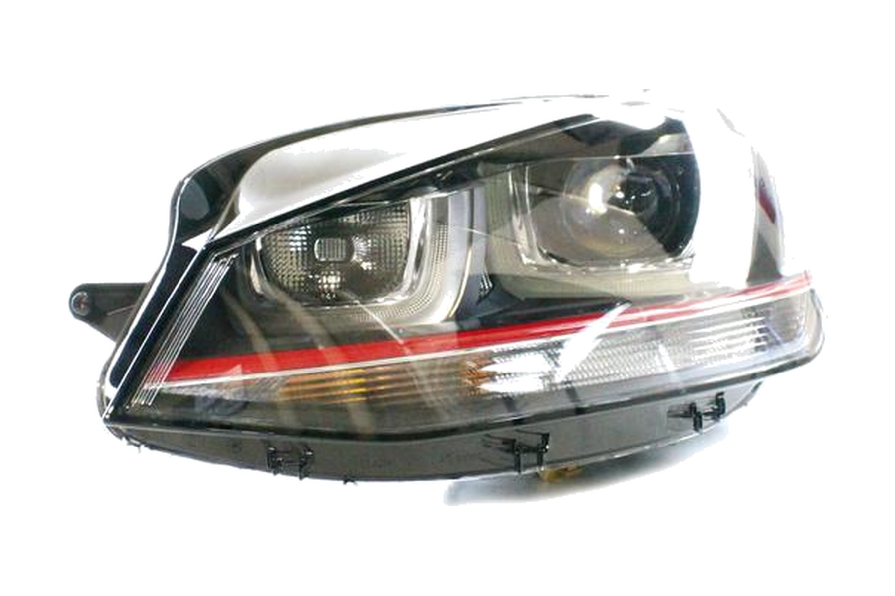Farol Máscara Negra LED Esquerdo (Motorista) Xenon VW 5GM941753C - Imagem 22