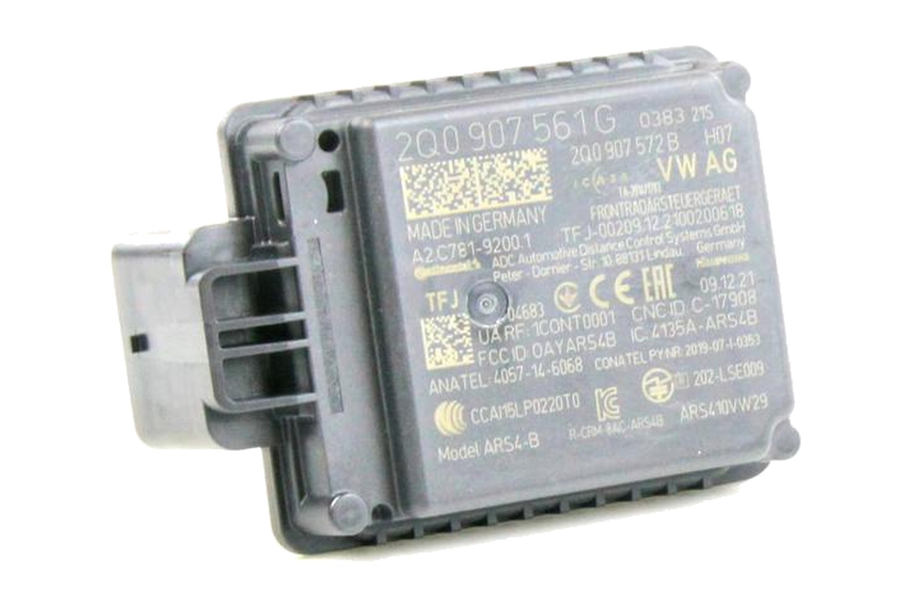 Módulo de Controle Adaptativo de Piloto Automático ACC VW 2Q0907561G - Imagem 23