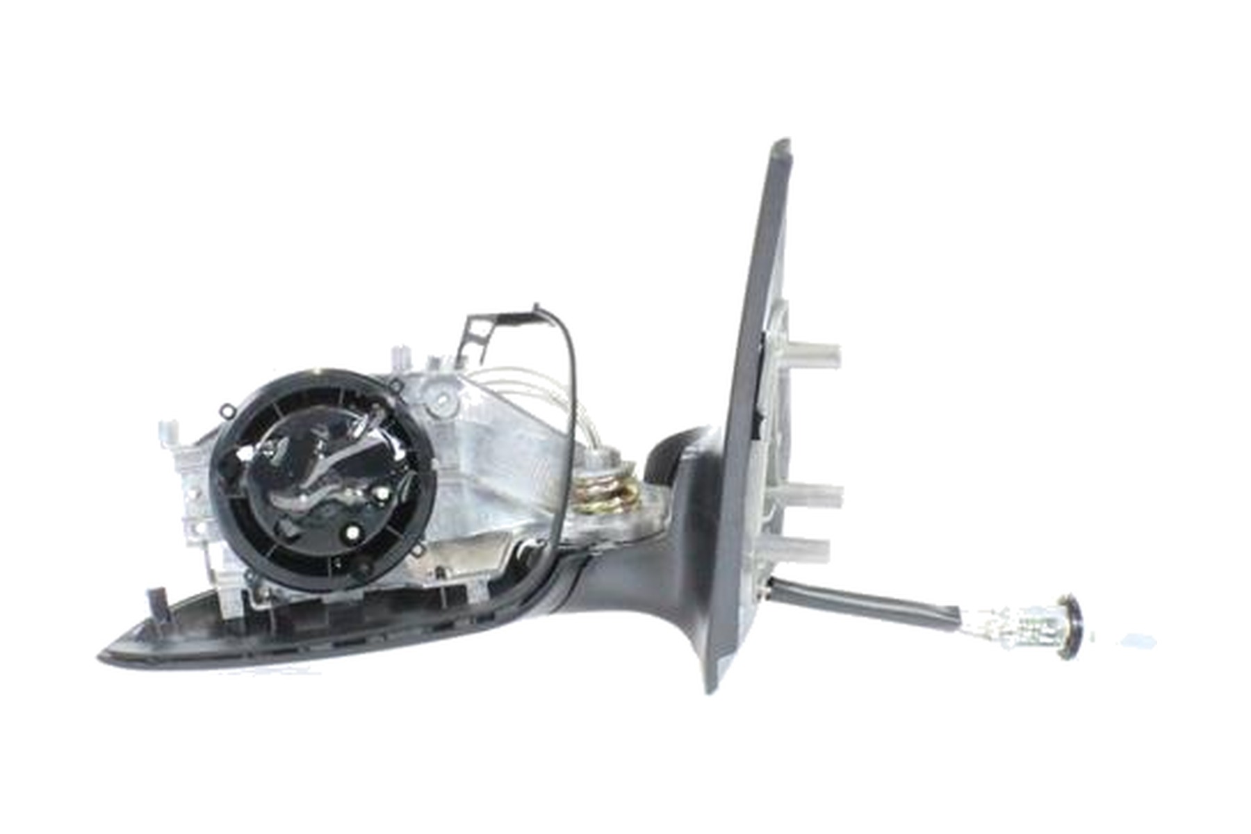 Espelho Retrovisor Preto Esquerdo (Motorista) Manual VW 373857507D1NN