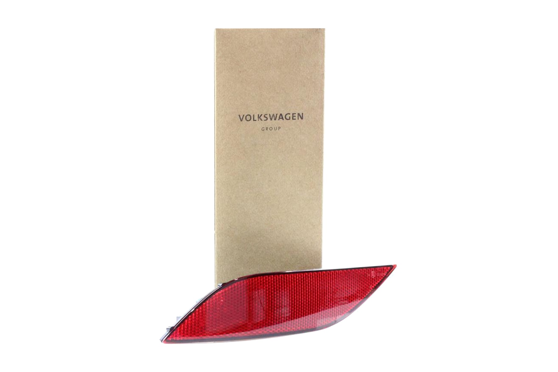 Refletor de Para-choque Vermelho Traseiro Esquerdo (Motorista) VW 2GP945105