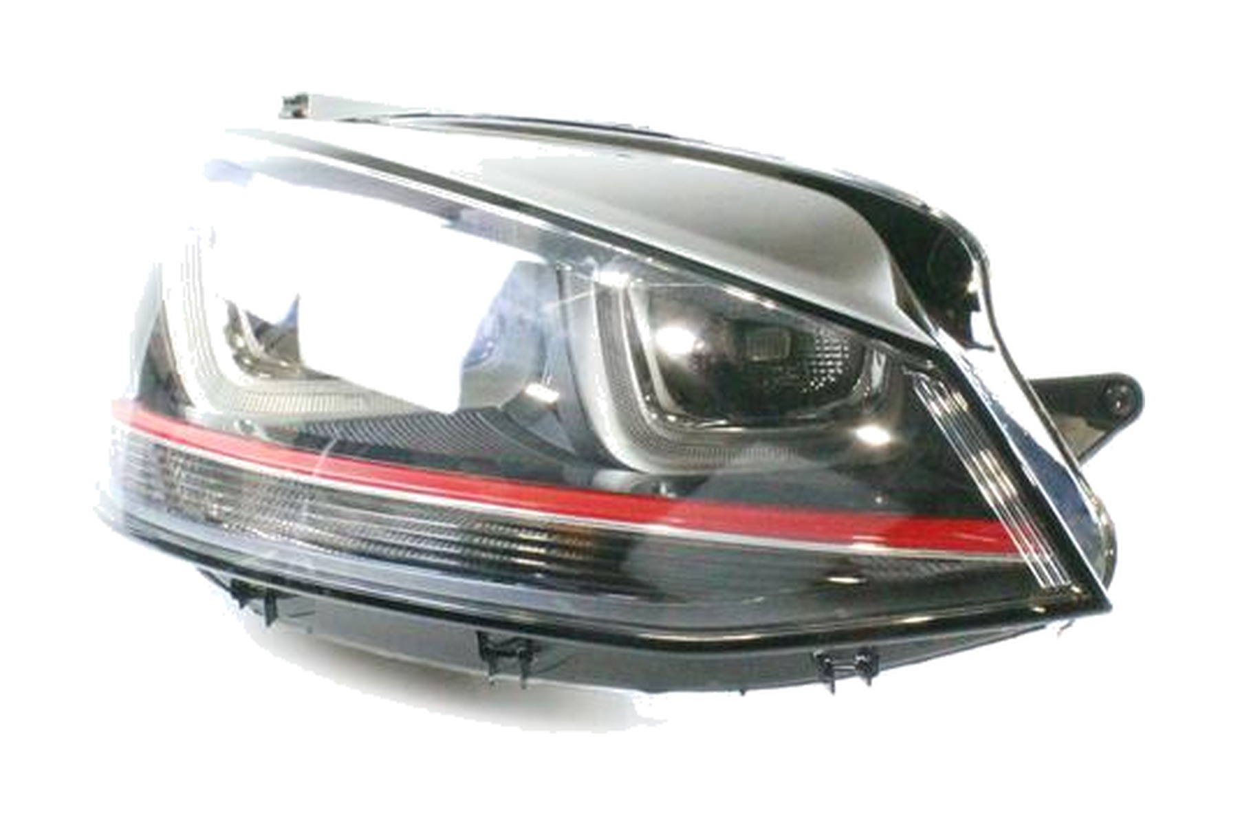 Farol Máscara Negra LED Direito (Passageiro) Xenon VW 5GM941754C - Imagem 4