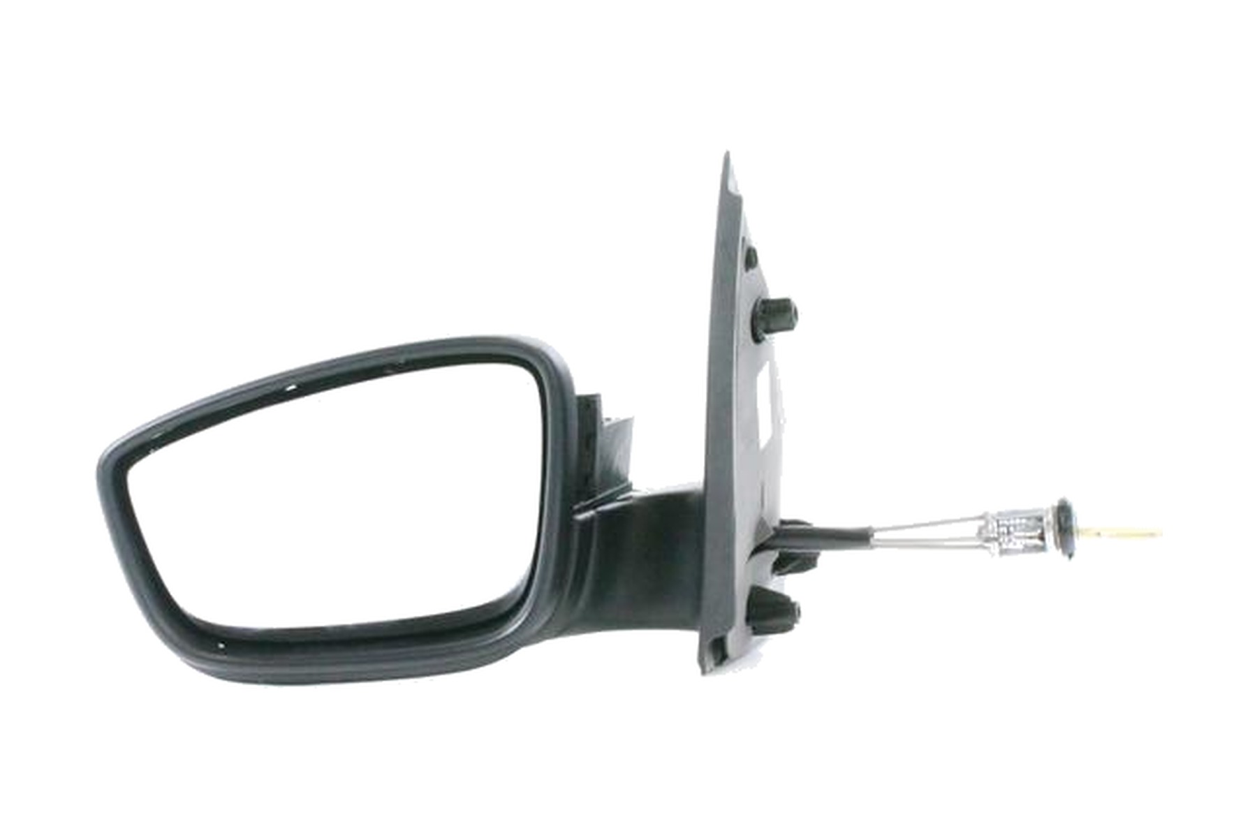 Espelho Retrovisor Preto Esquerdo (Motorista) Manual VW 5U1857507B1NN