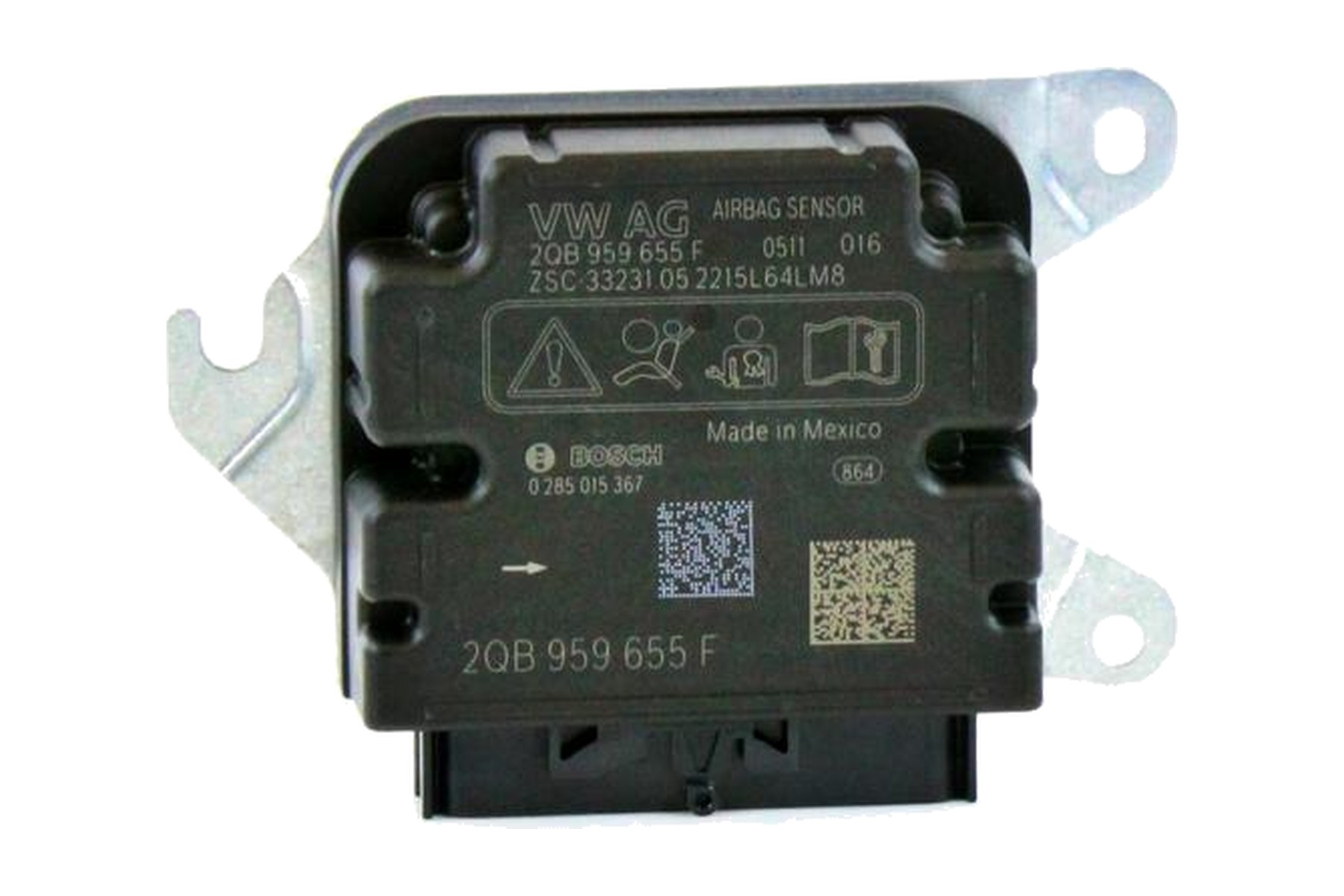 Módulo Eletrônico de Airbag VW 2QB959655F - Imagem 13