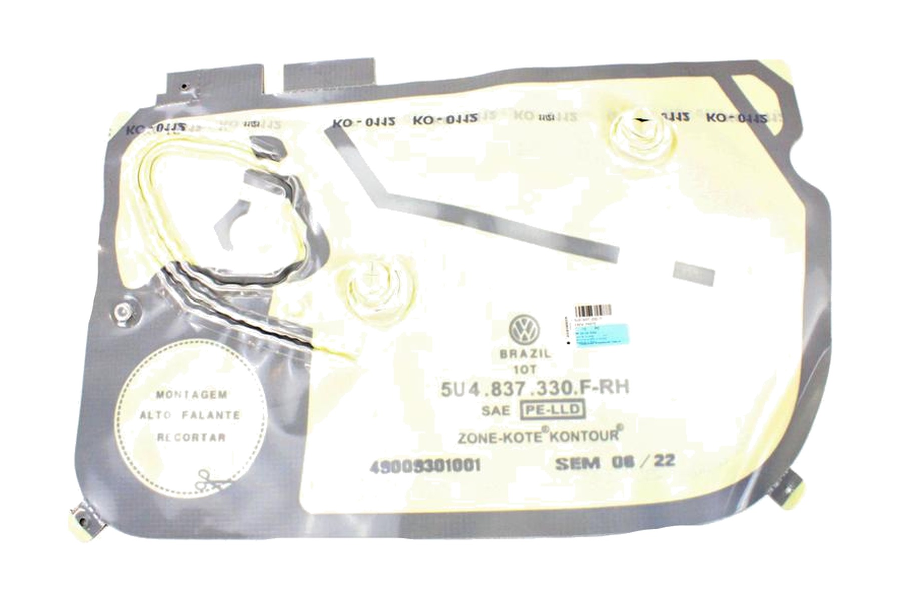 Capa de Proteção de Porta VW 5U4837330F
