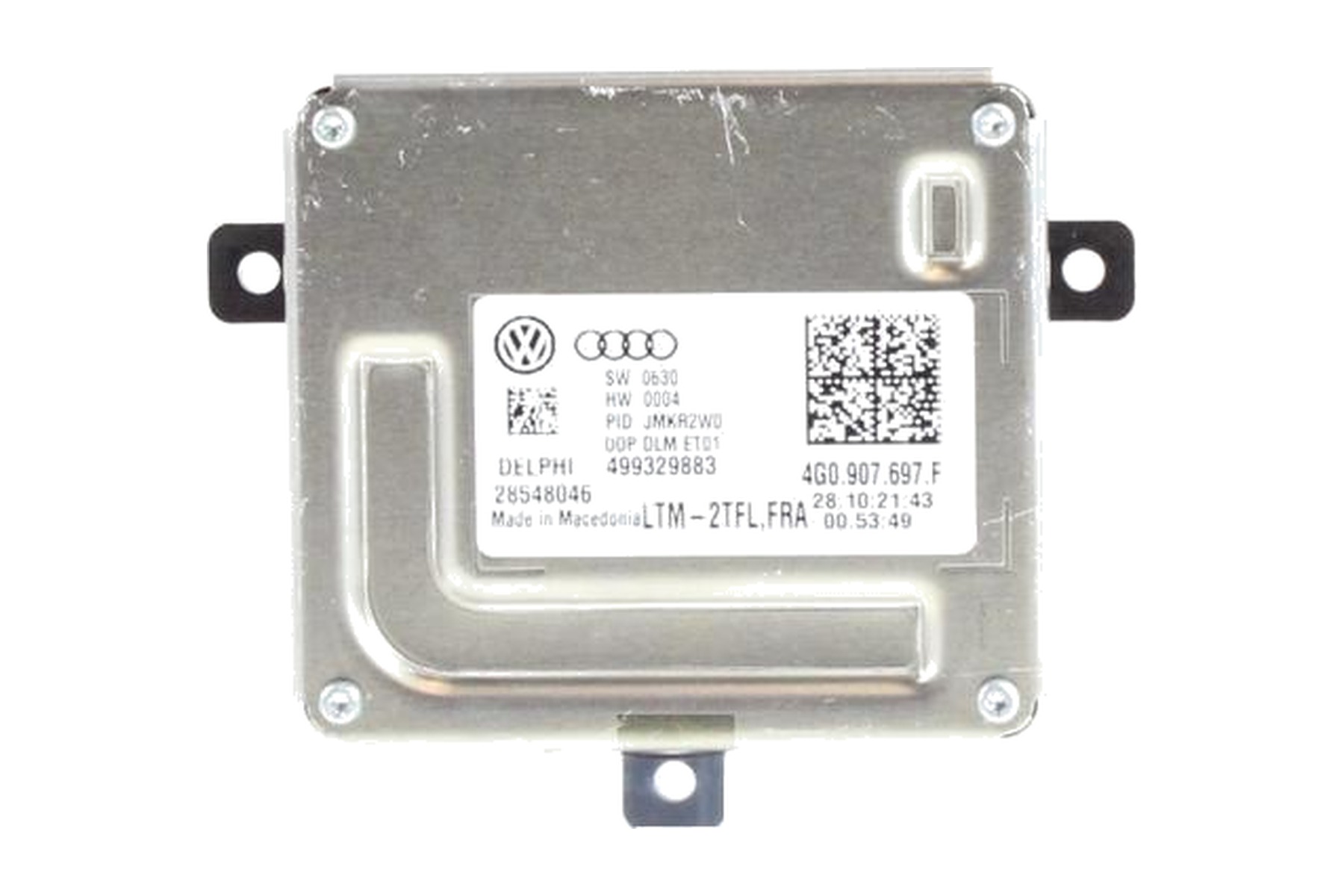 Módulo Reator de Lâmpada Luz Diurna Farol LED VW 4G0907697F
