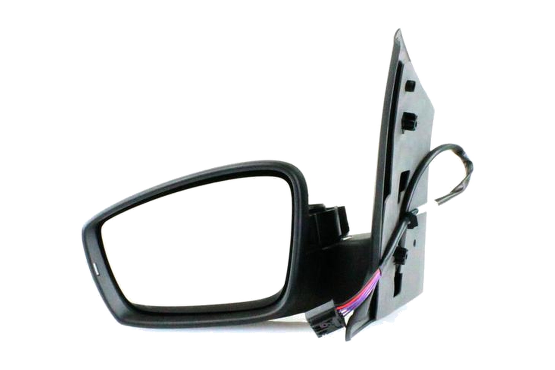 Espelho Retrovisor Preto Esquerdo (Motorista) Elétrico VW 5Z1857507E9B9