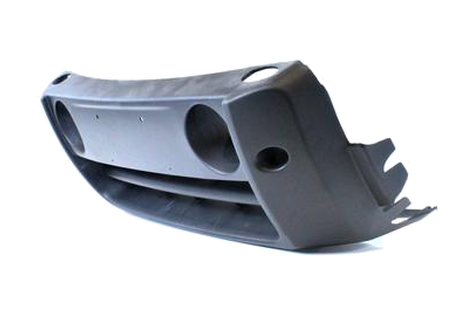 Spoiler Difusor de Para-choque Dianteiro Central Preto Texturizado VW 5Z080783355U - Imagem 5