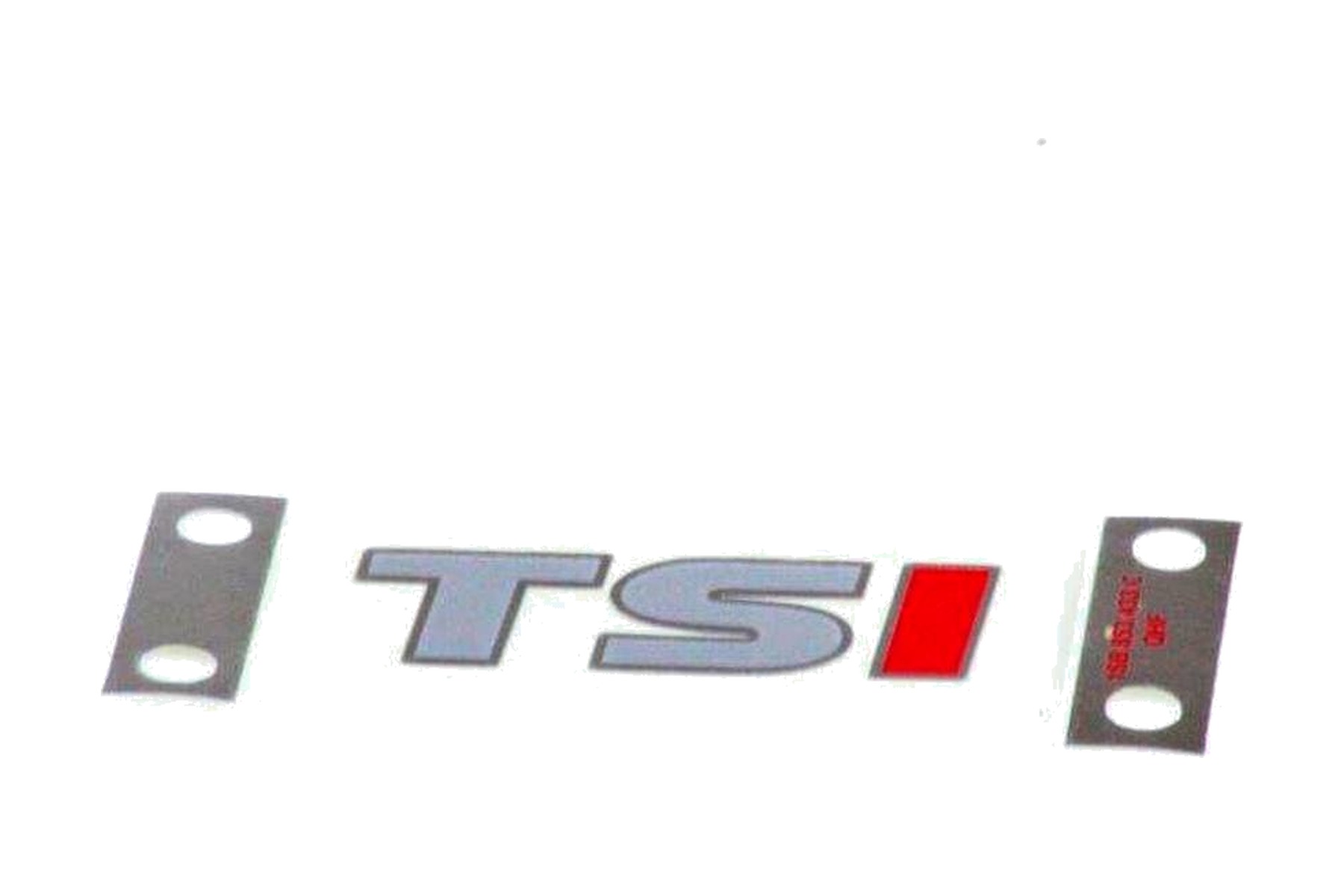 Adesivo de Coluna de Carroceria B Direito (Passageiro) Esquerdo (Motorista) TSI Prata Vermelho VW 1SB853433CQHF