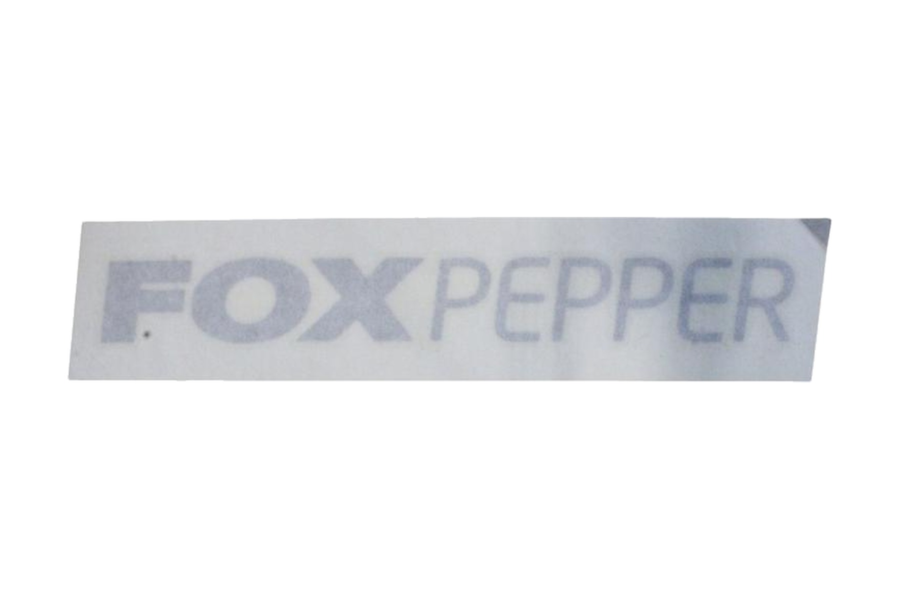 Adesivo de Porta Dianteiro Esquerdo (Motorista) Fox Pepper Prata VW 5Z4853421K61V