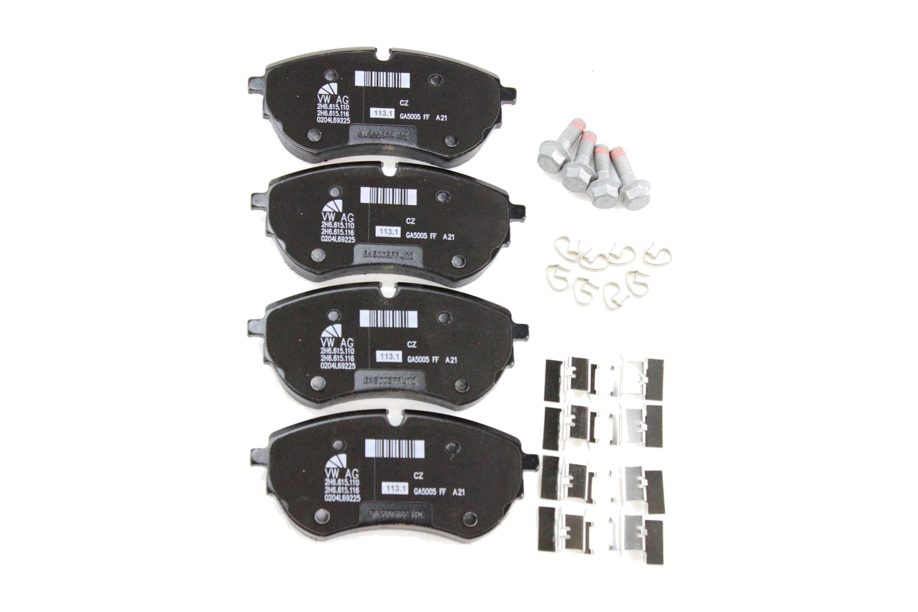 Pastilha de Freio Dianteiro VW 2H6698151A - Imagem 2
