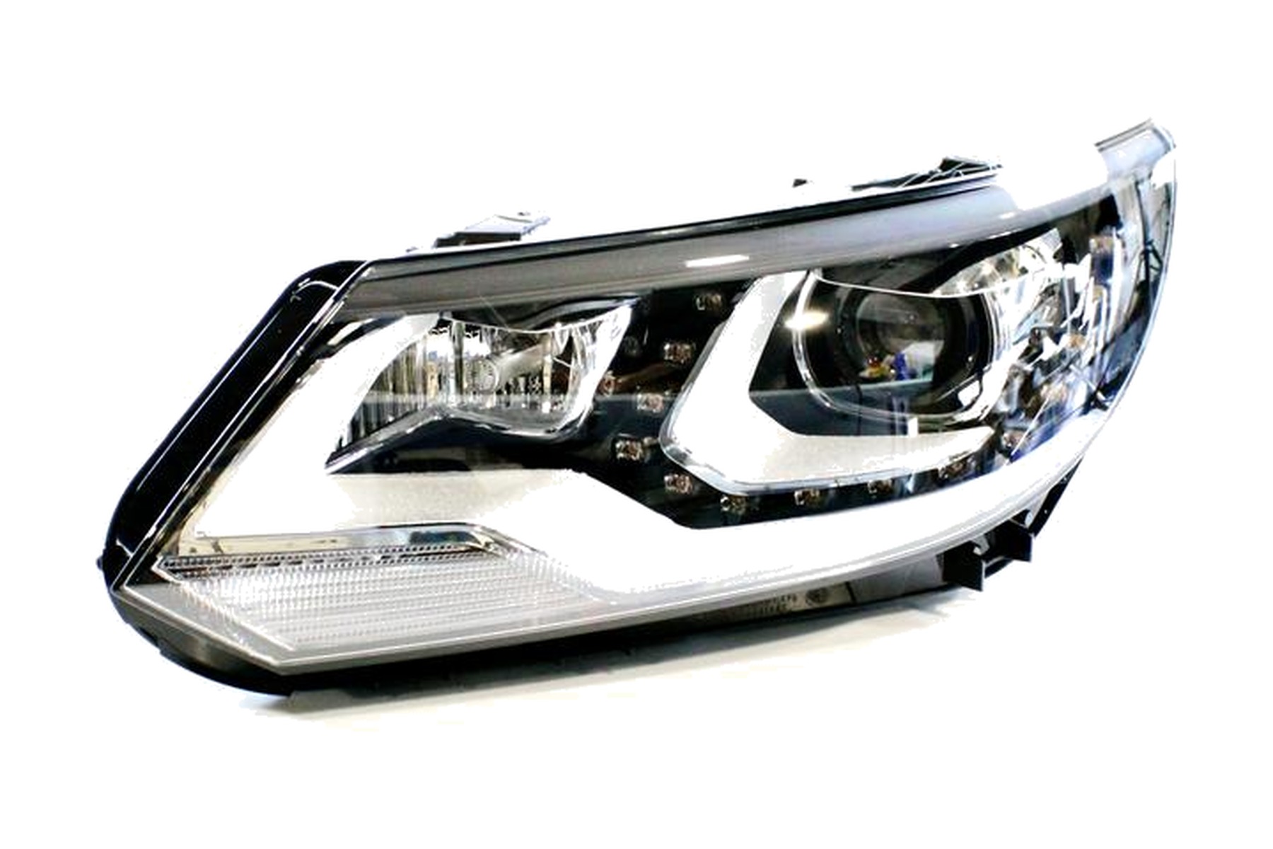 Farol Máscara Negra LED Xenon Esquerdo (Motorista) VW 5N1941753B - Imagem 23
