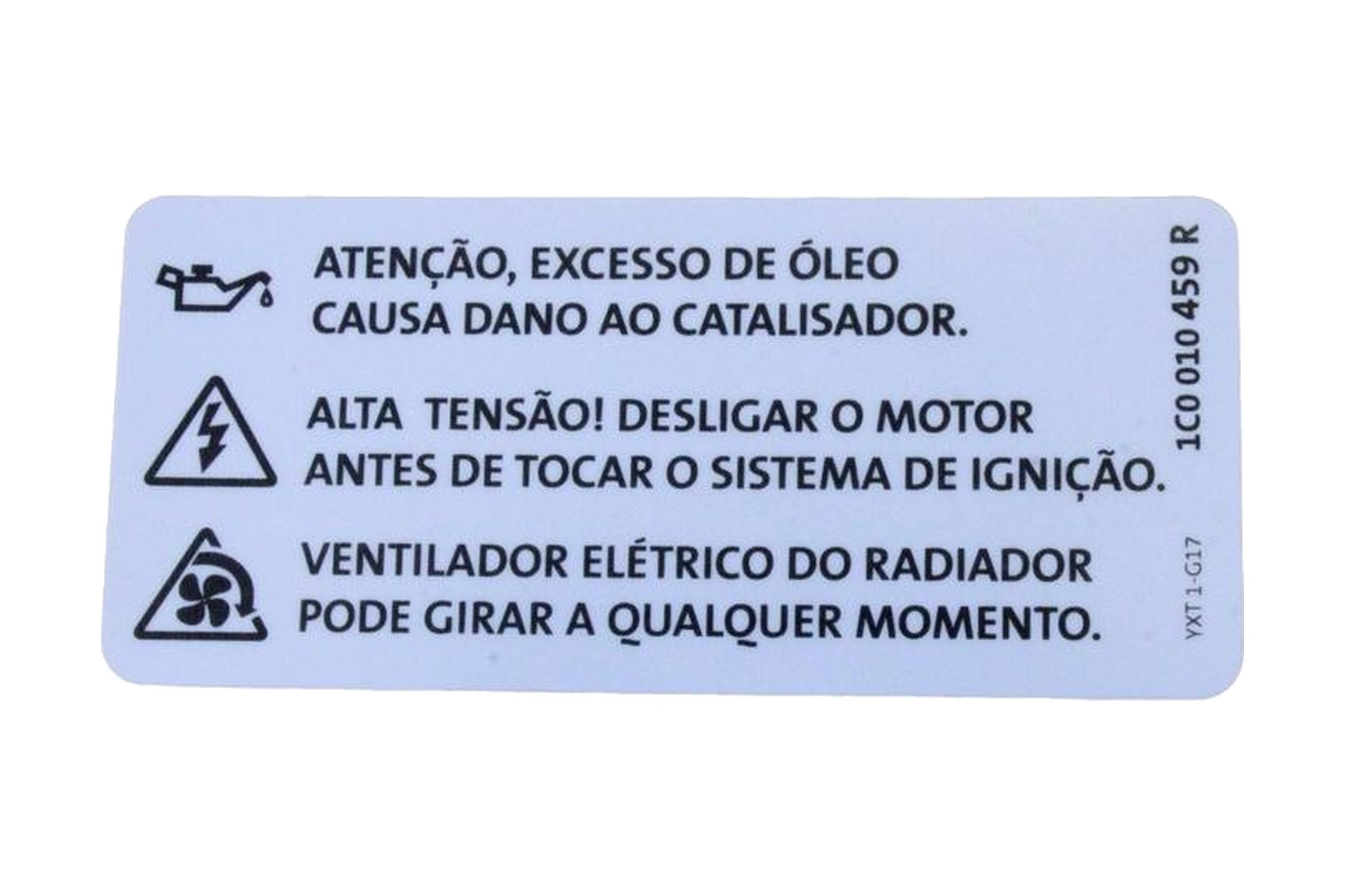 Etiqueta VW 1C0010459R