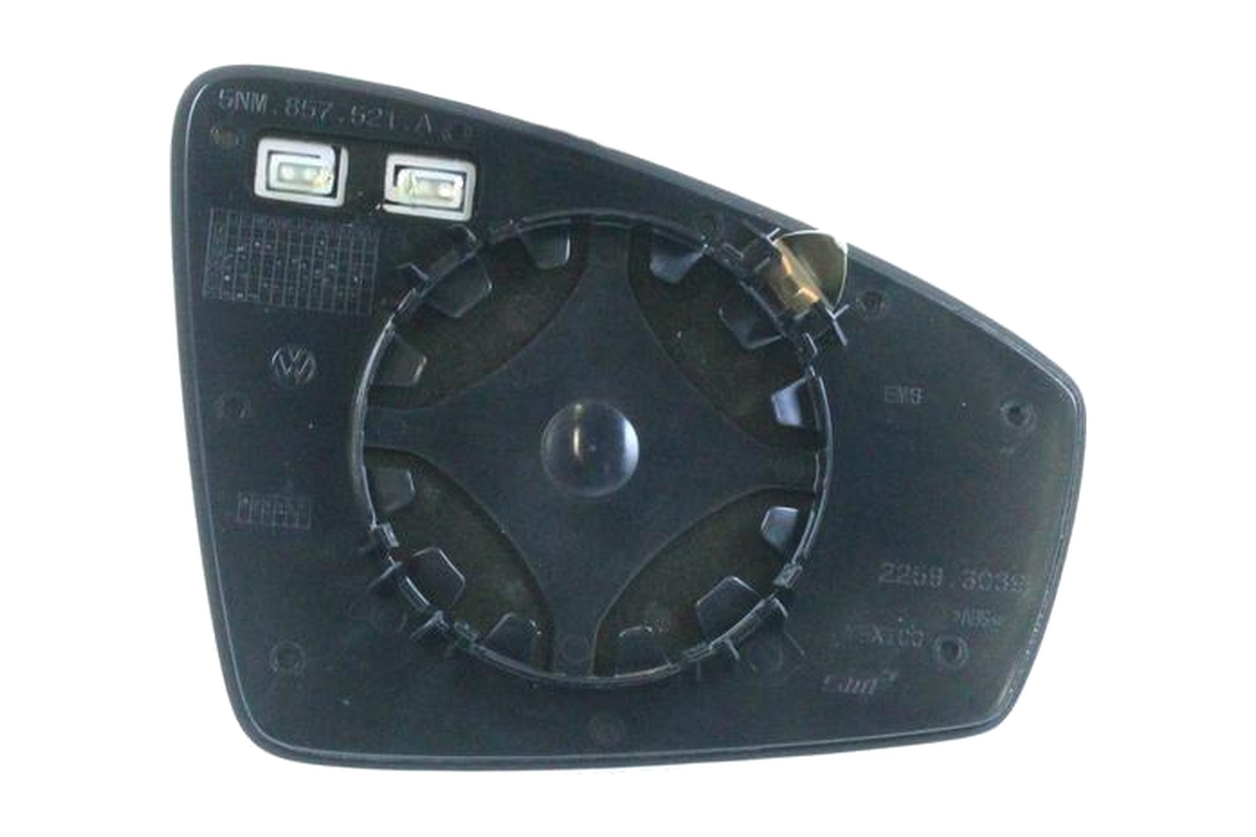 Vidro de Espelho Retrovisor Esquerdo (Motorista) VW 5NM857521A - Imagem 2